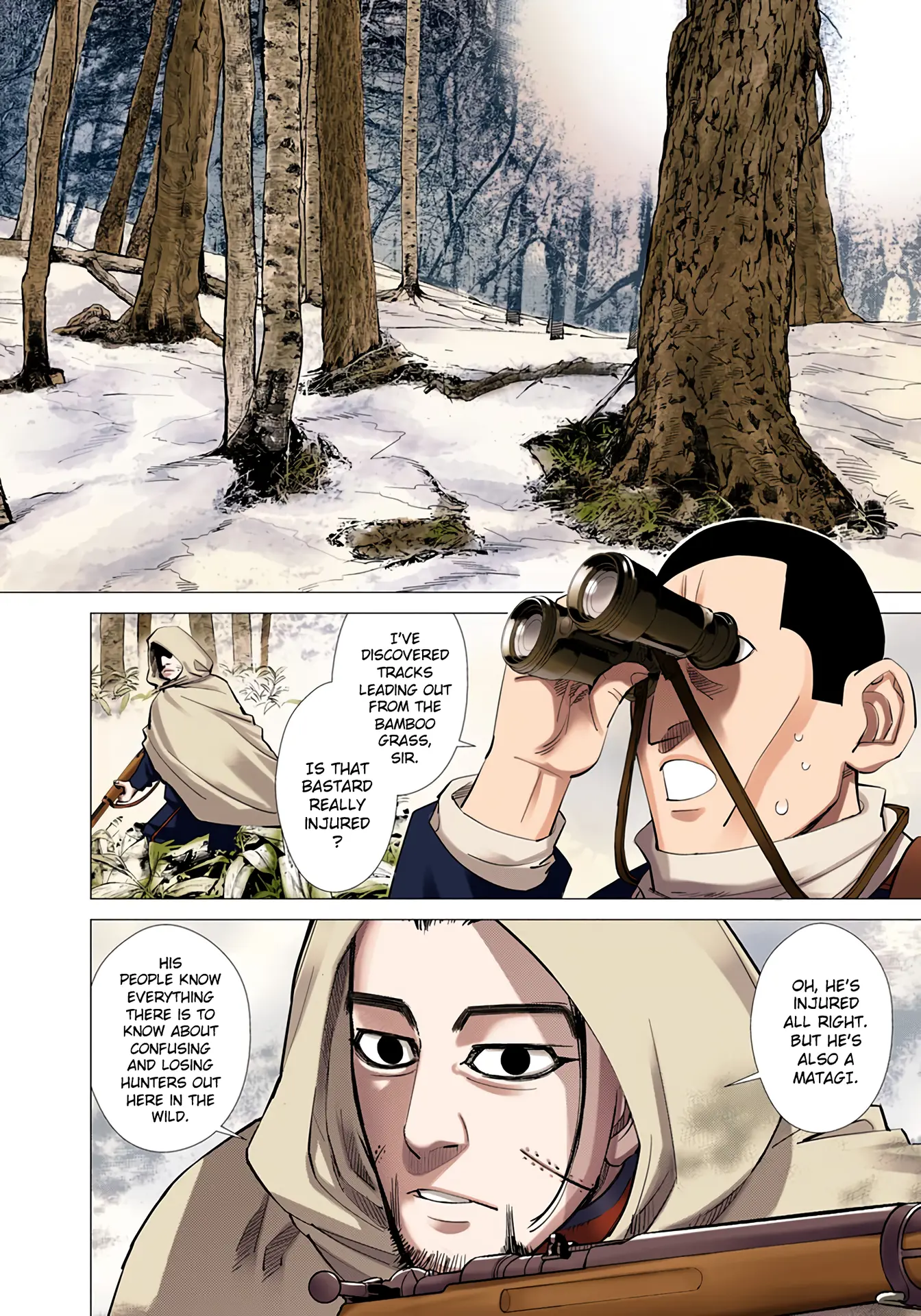 Golden Kamuy - Digital Colored Comics - Vol.5 Chapter 45: Tanigaki The Matagi