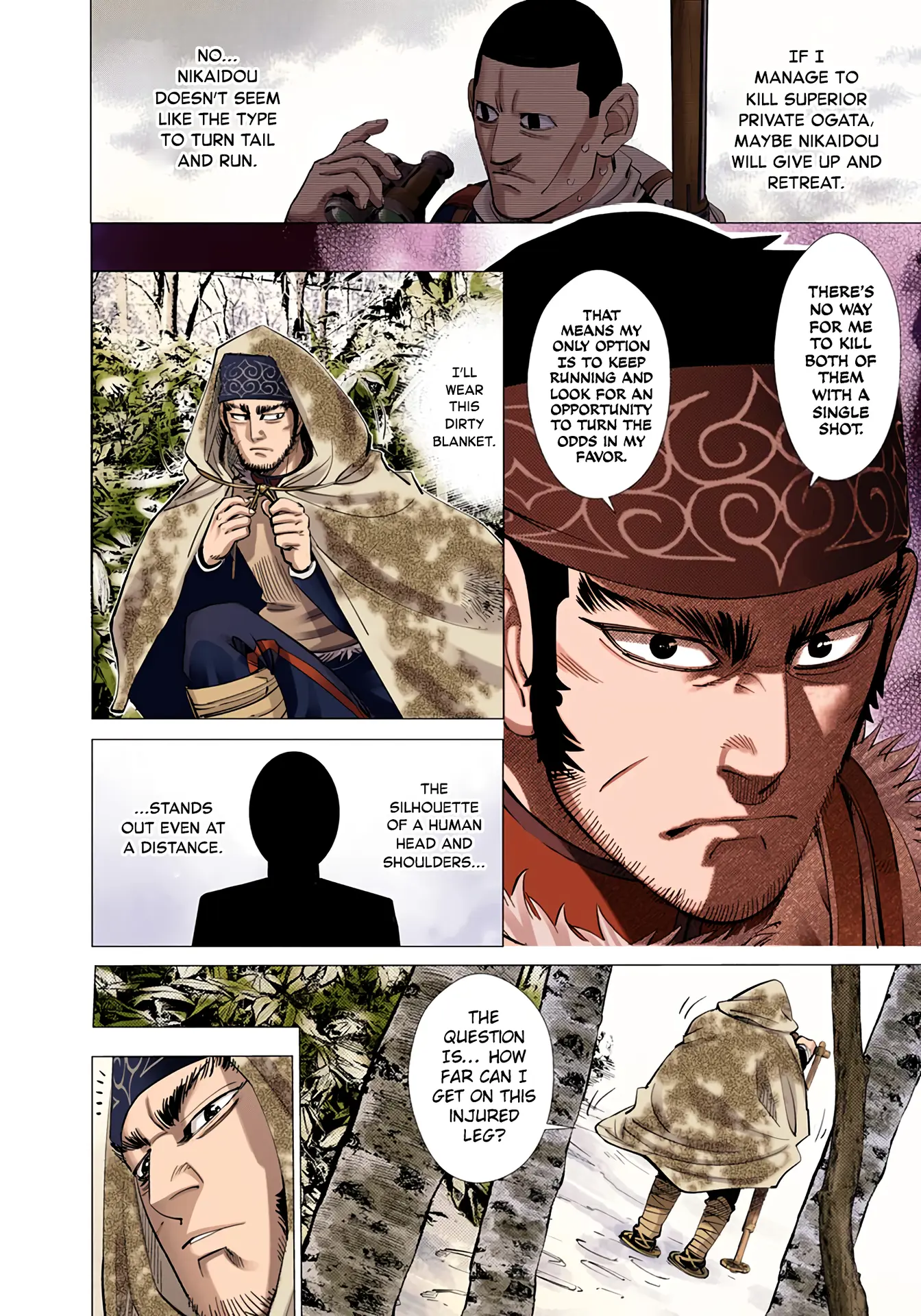 Golden Kamuy - Digital Colored Comics - Vol.5 Chapter 45: Tanigaki The Matagi