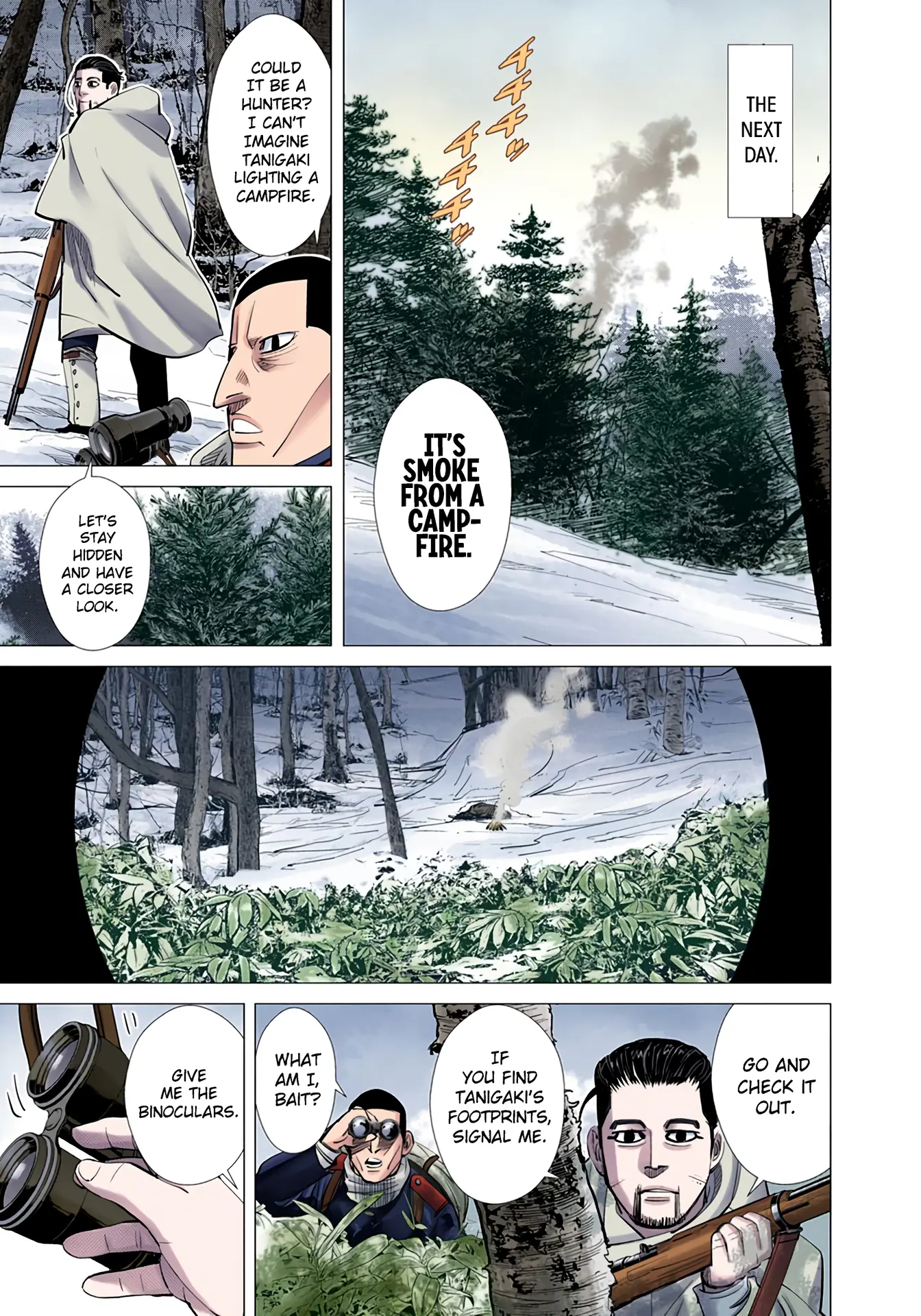 Golden Kamuy - Digital Colored Comics - Vol.5 Chapter 45: Tanigaki The Matagi