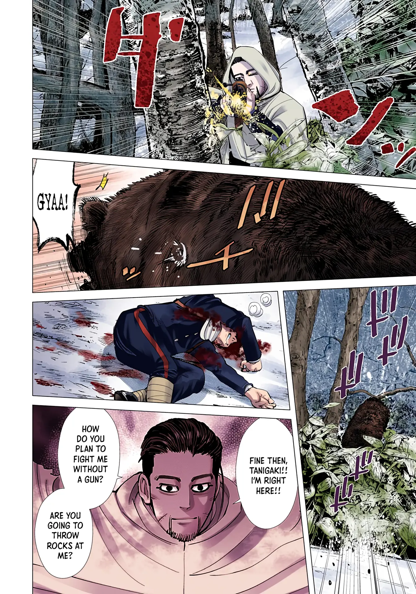 Golden Kamuy - Digital Colored Comics - Vol.5 Chapter 45: Tanigaki The Matagi