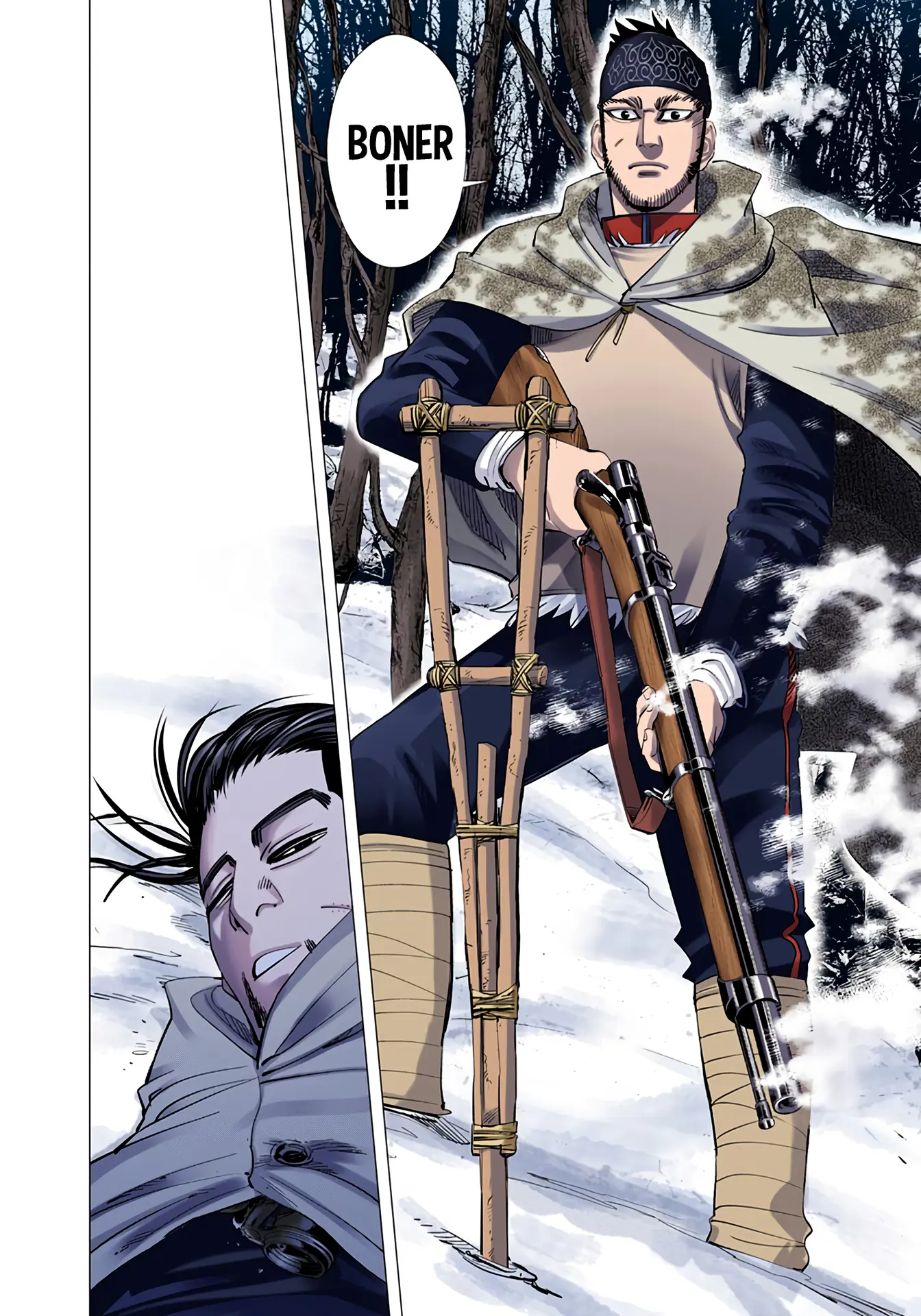 Golden Kamuy - Digital Colored Comics - Vol.5 Chapter 45: Tanigaki The Matagi