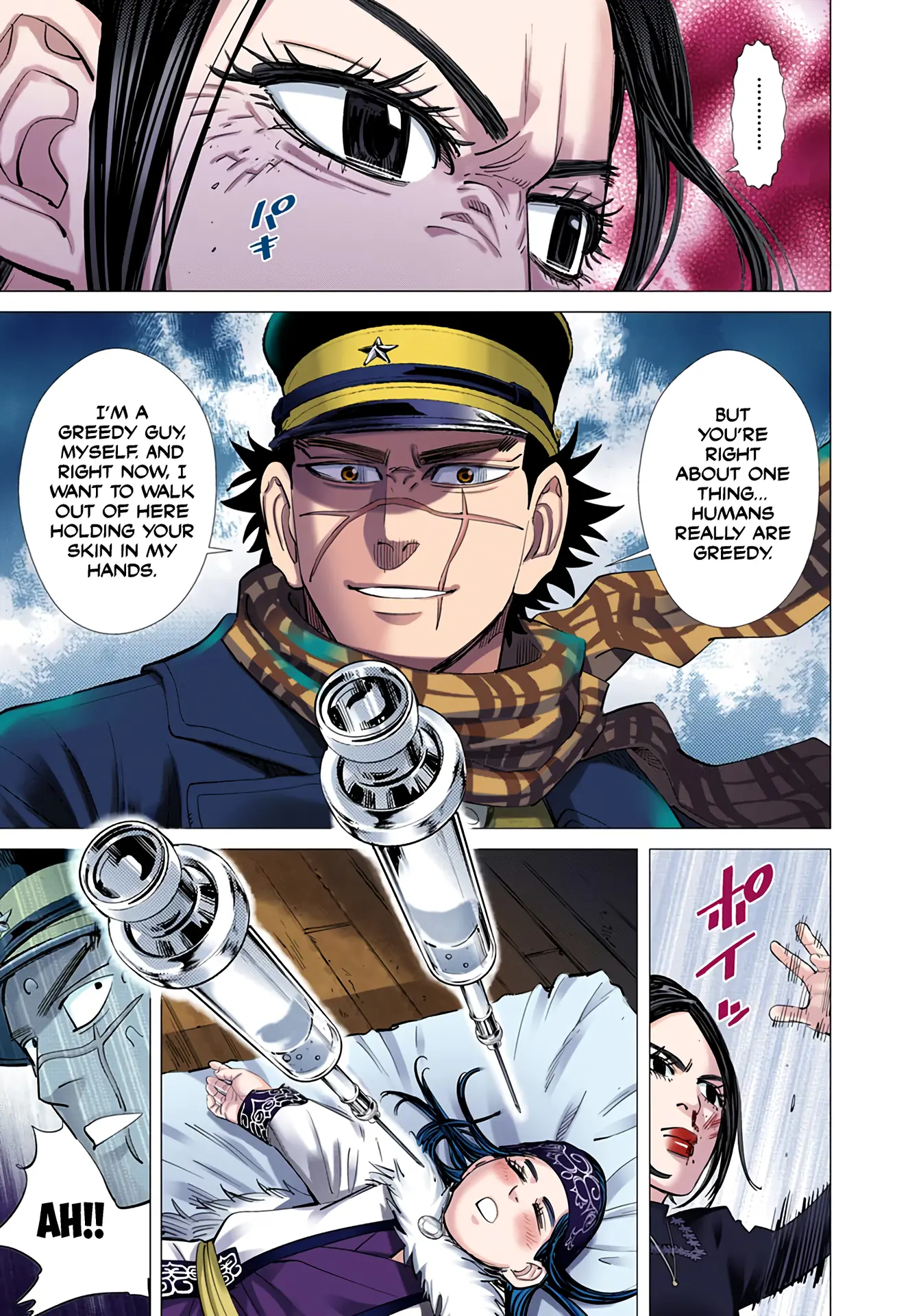 Golden Kamuy - Digital Colored Comics - Vol.6 Chapter 53: Ushiyama The Undefeated