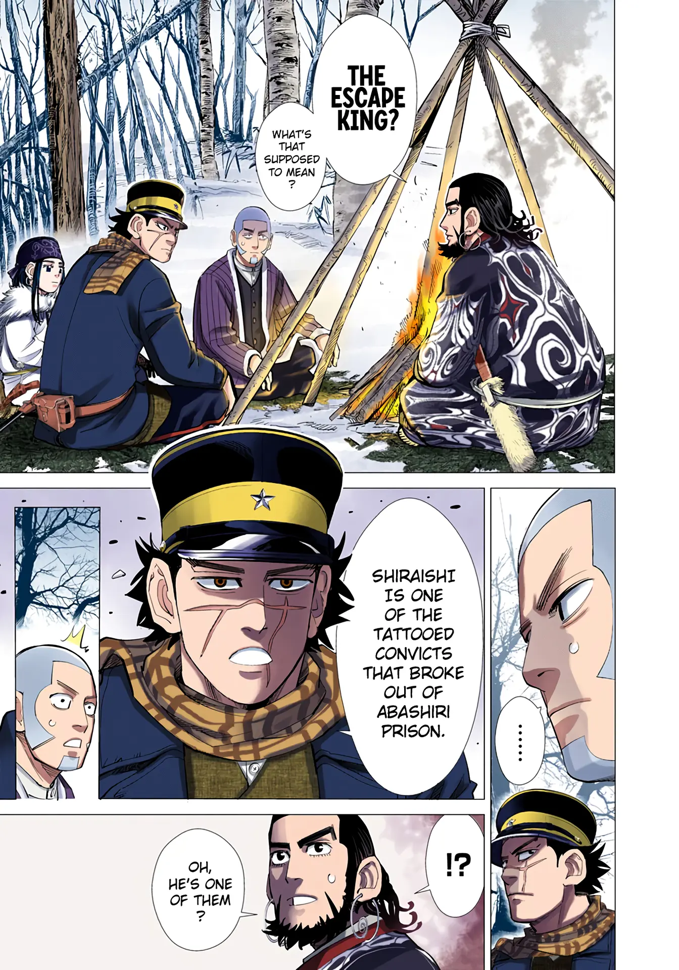 Golden Kamuy - Digital Colored Comics - Vol.6 Chapter 49: Companion