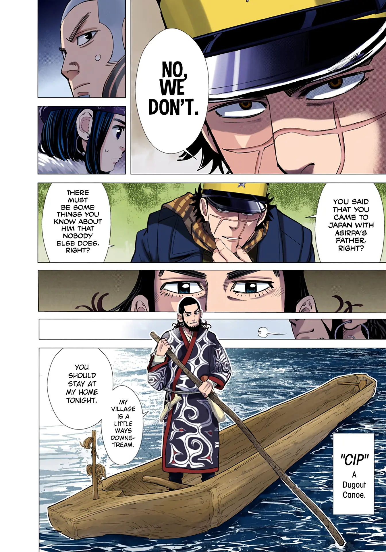 Golden Kamuy - Digital Colored Comics - Vol.6 Chapter 49: Companion