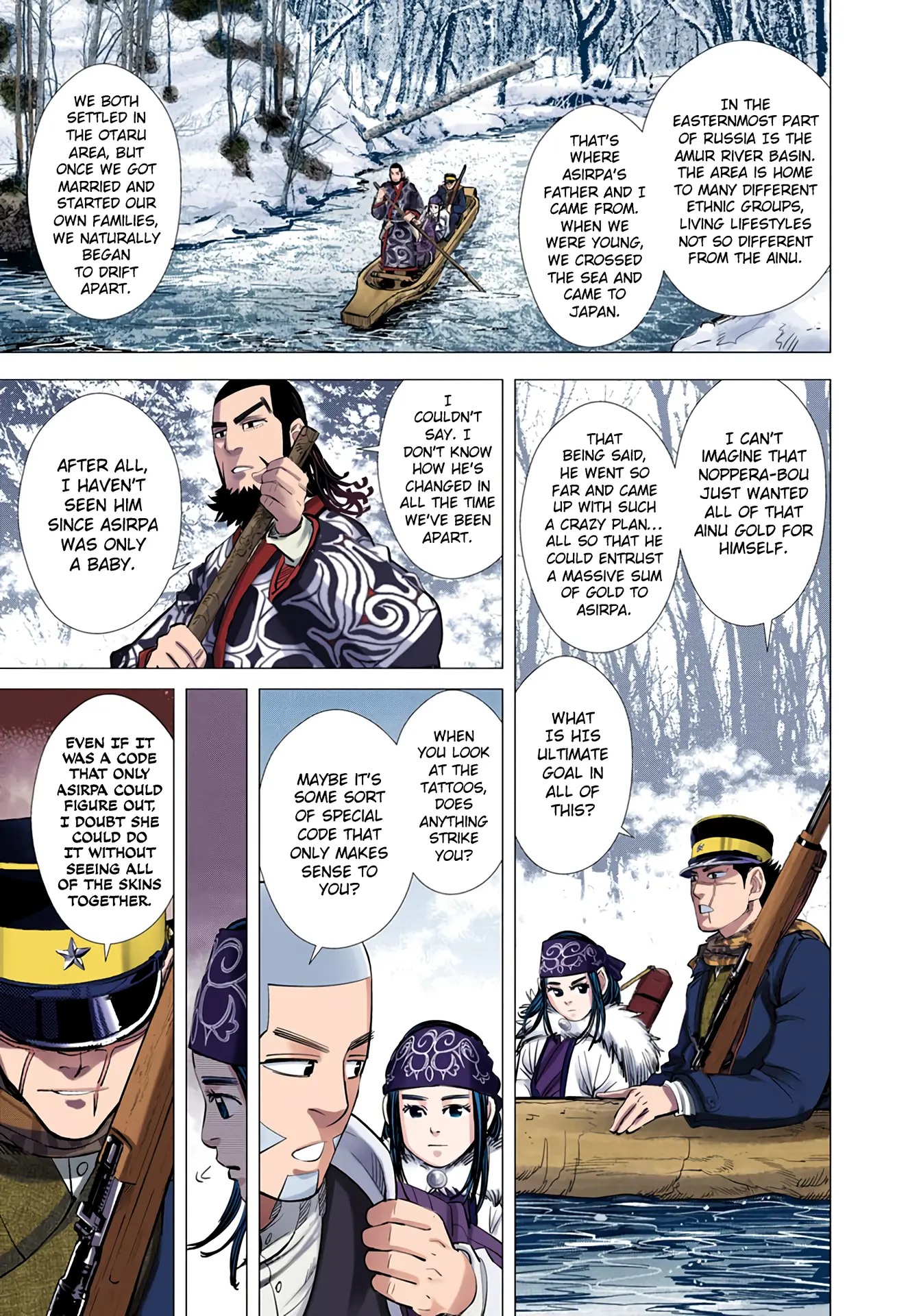 Golden Kamuy - Digital Colored Comics - Vol.6 Chapter 49: Companion