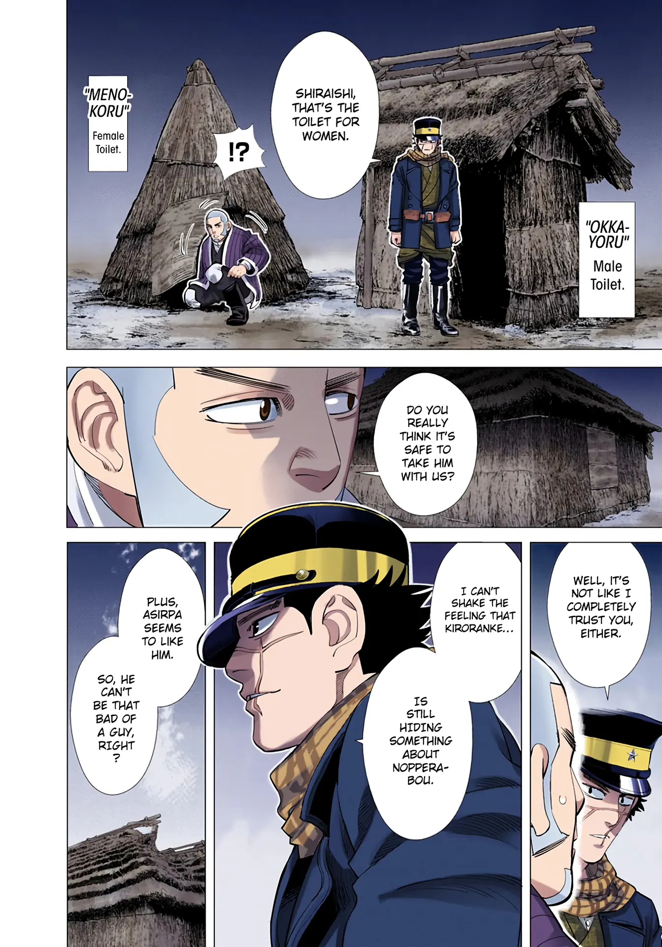 Golden Kamuy - Digital Colored Comics - Vol.6 Chapter 49: Companion