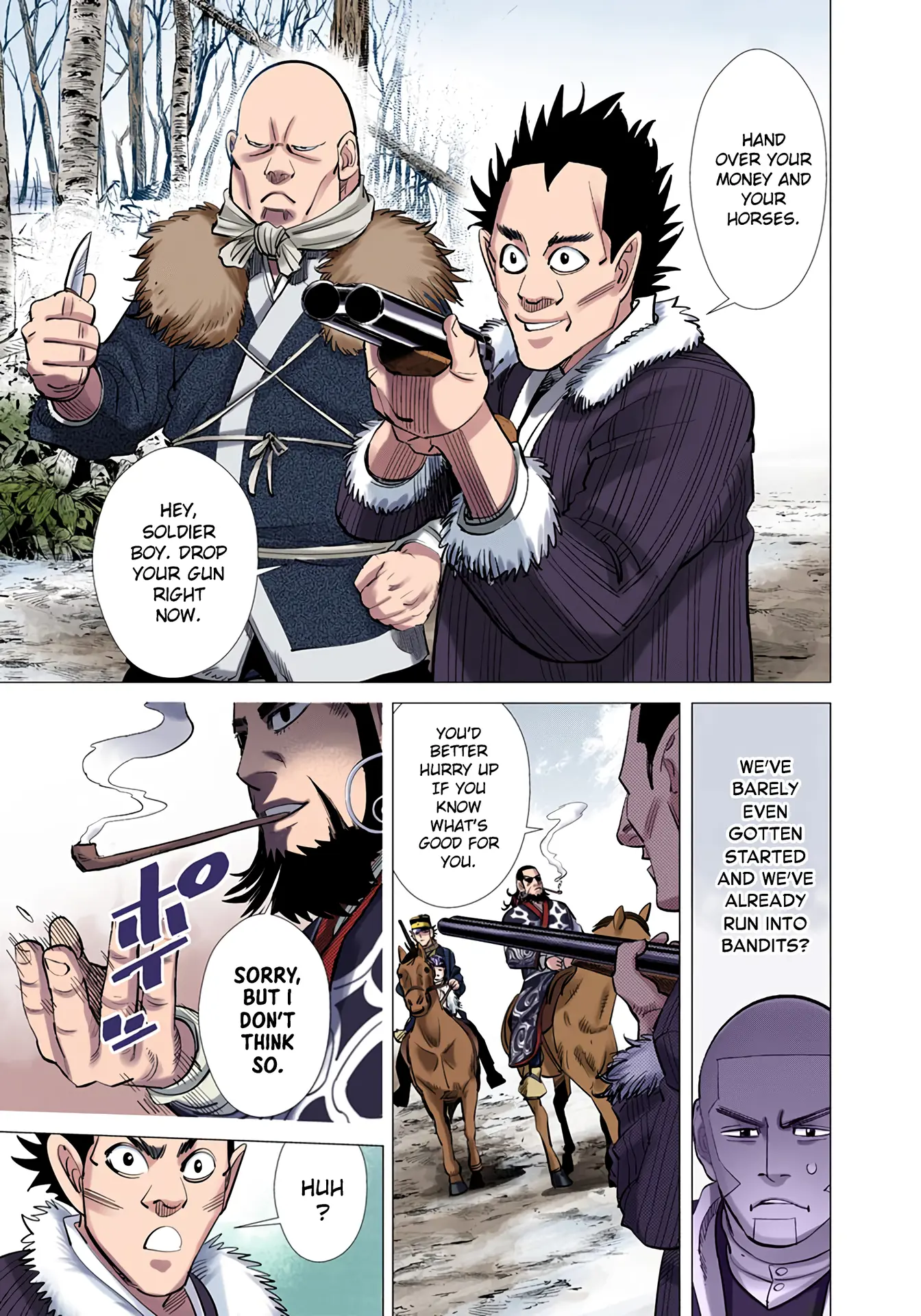 Golden Kamuy - Digital Colored Comics - Vol.6 Chapter 49: Companion