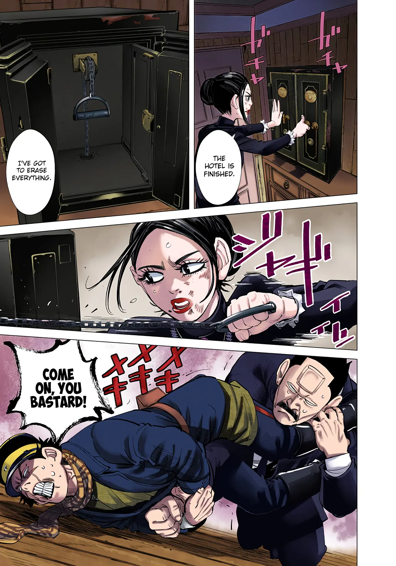 Golden Kamuy - Digital Colored Comics - Vol.6 Chapter 54: Message