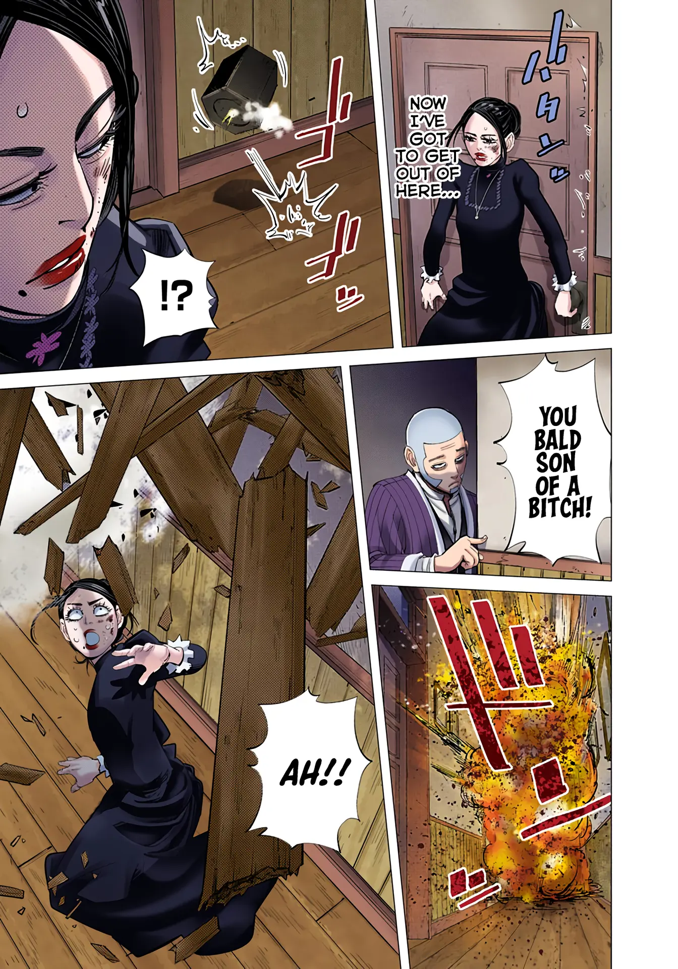 Golden Kamuy - Digital Colored Comics - Vol.6 Chapter 54: Message