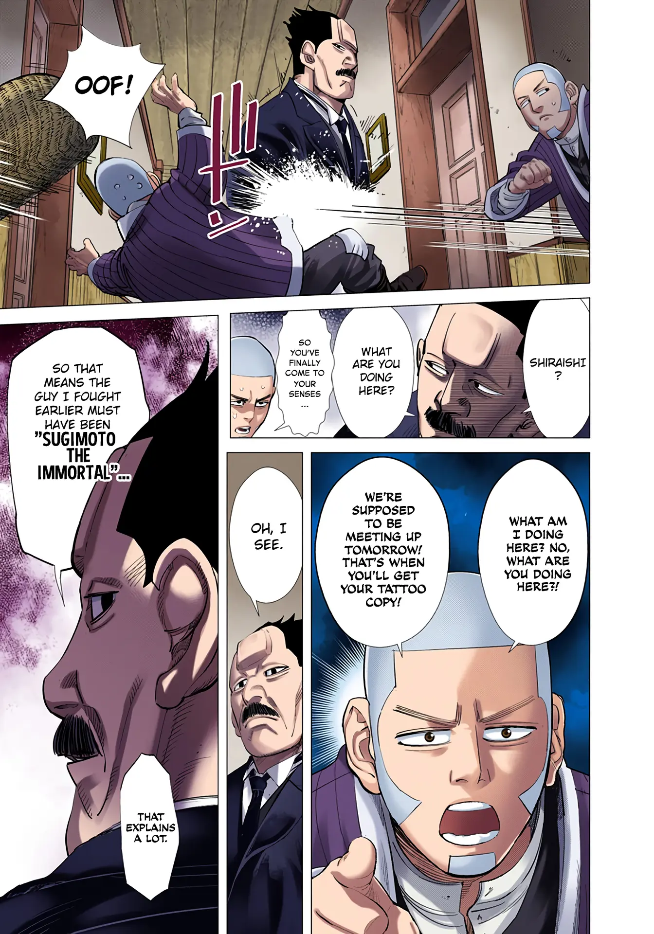 Golden Kamuy - Digital Colored Comics - Vol.6 Chapter 54: Message