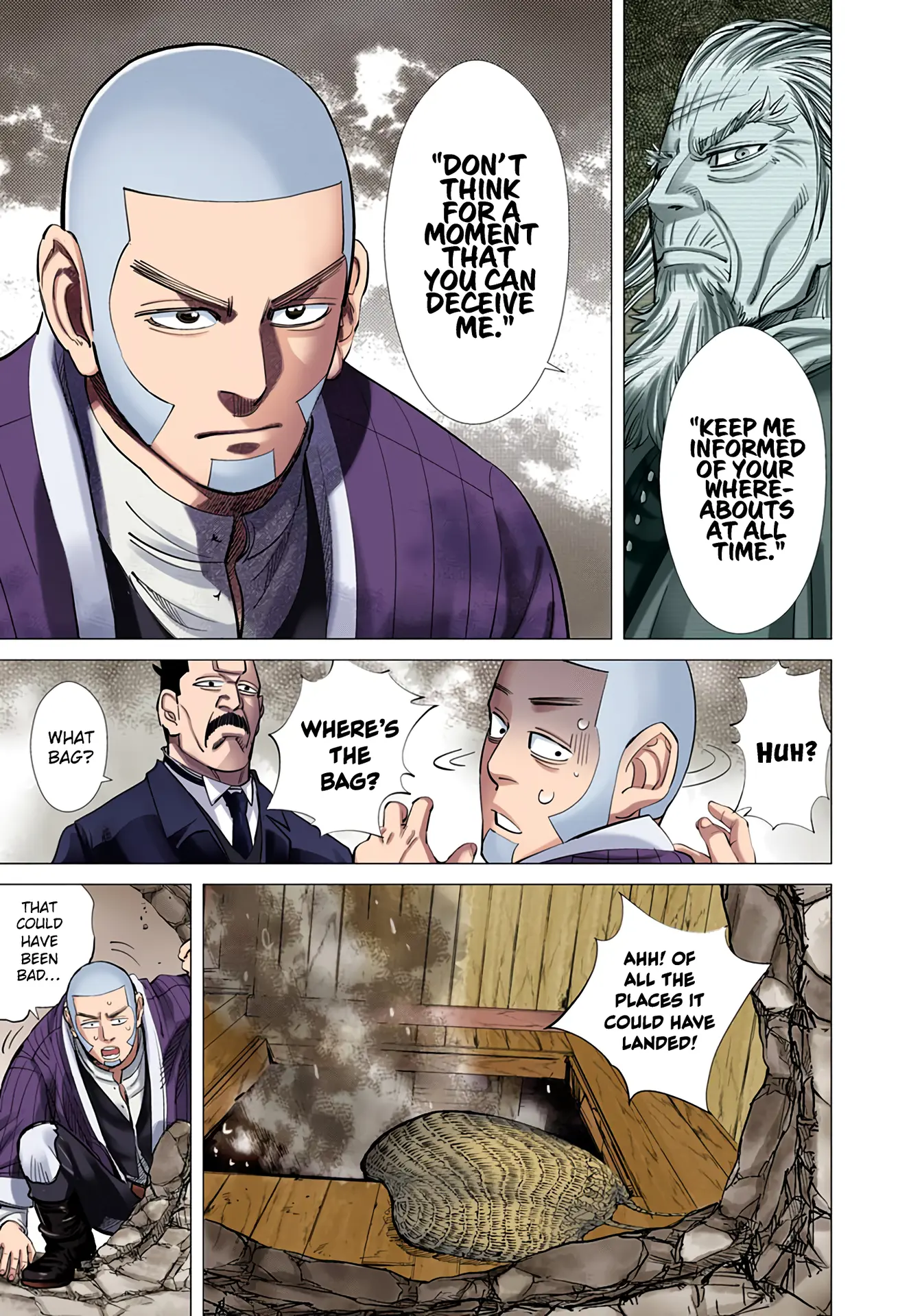 Golden Kamuy - Digital Colored Comics - Vol.6 Chapter 54: Message