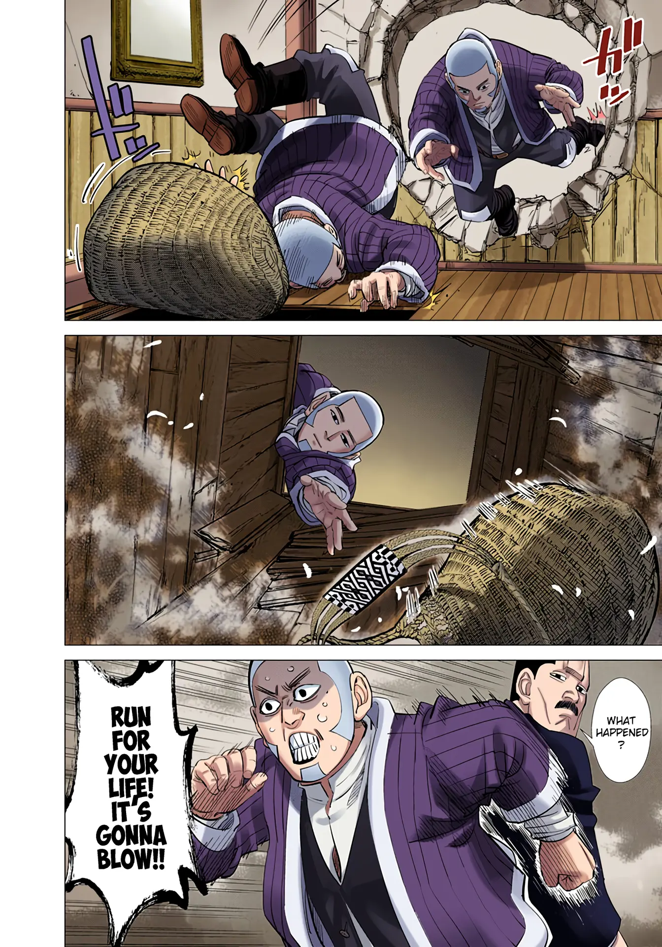 Golden Kamuy - Digital Colored Comics - Vol.6 Chapter 54: Message