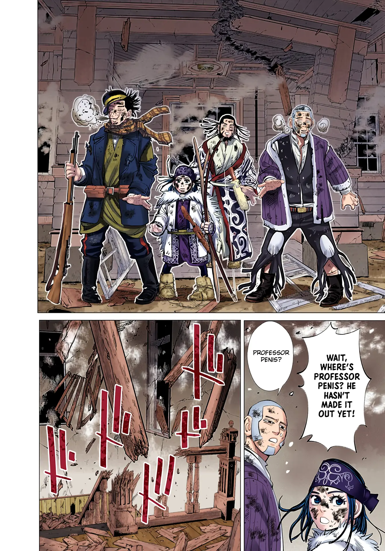 Golden Kamuy - Digital Colored Comics - Vol.6 Chapter 54: Message