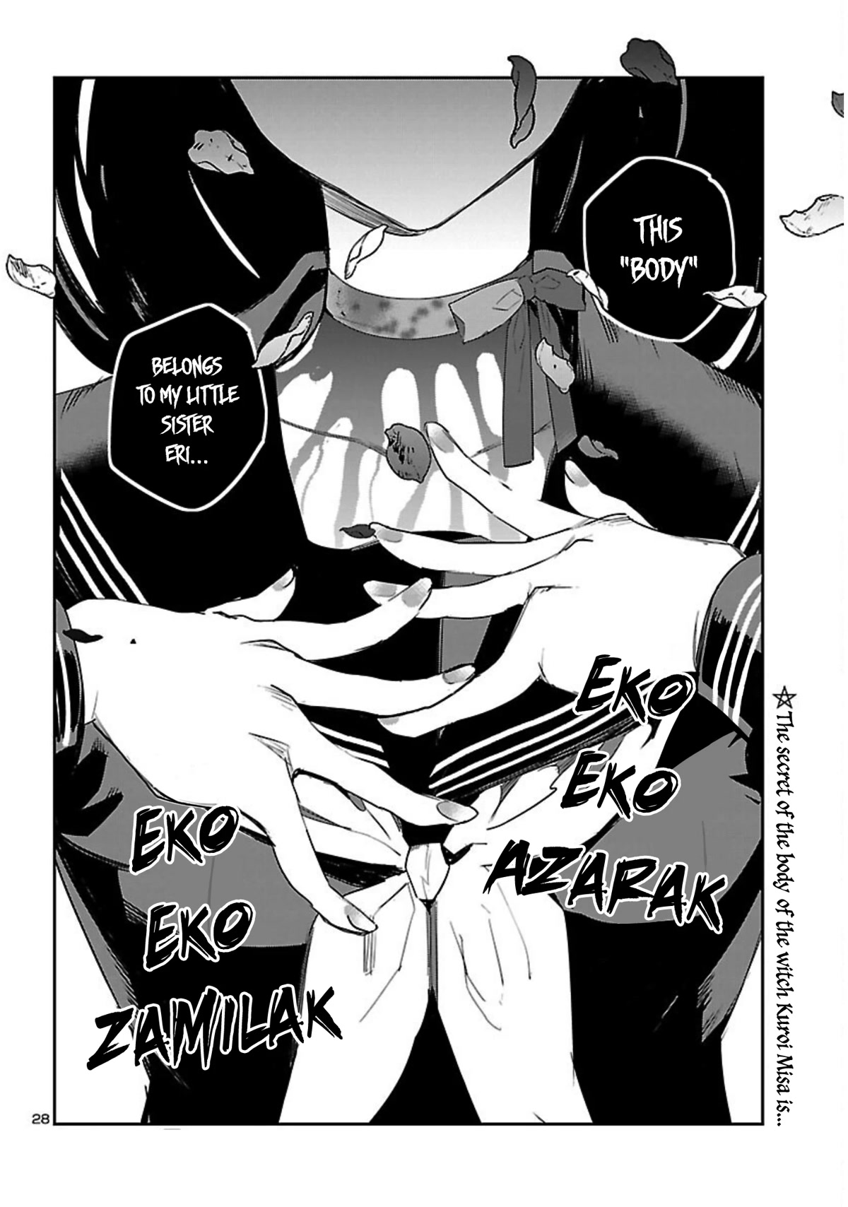 Eko Eko Azaraku: Reborn - Chapter 19: Hell's Supper - La Menu De L'enfer