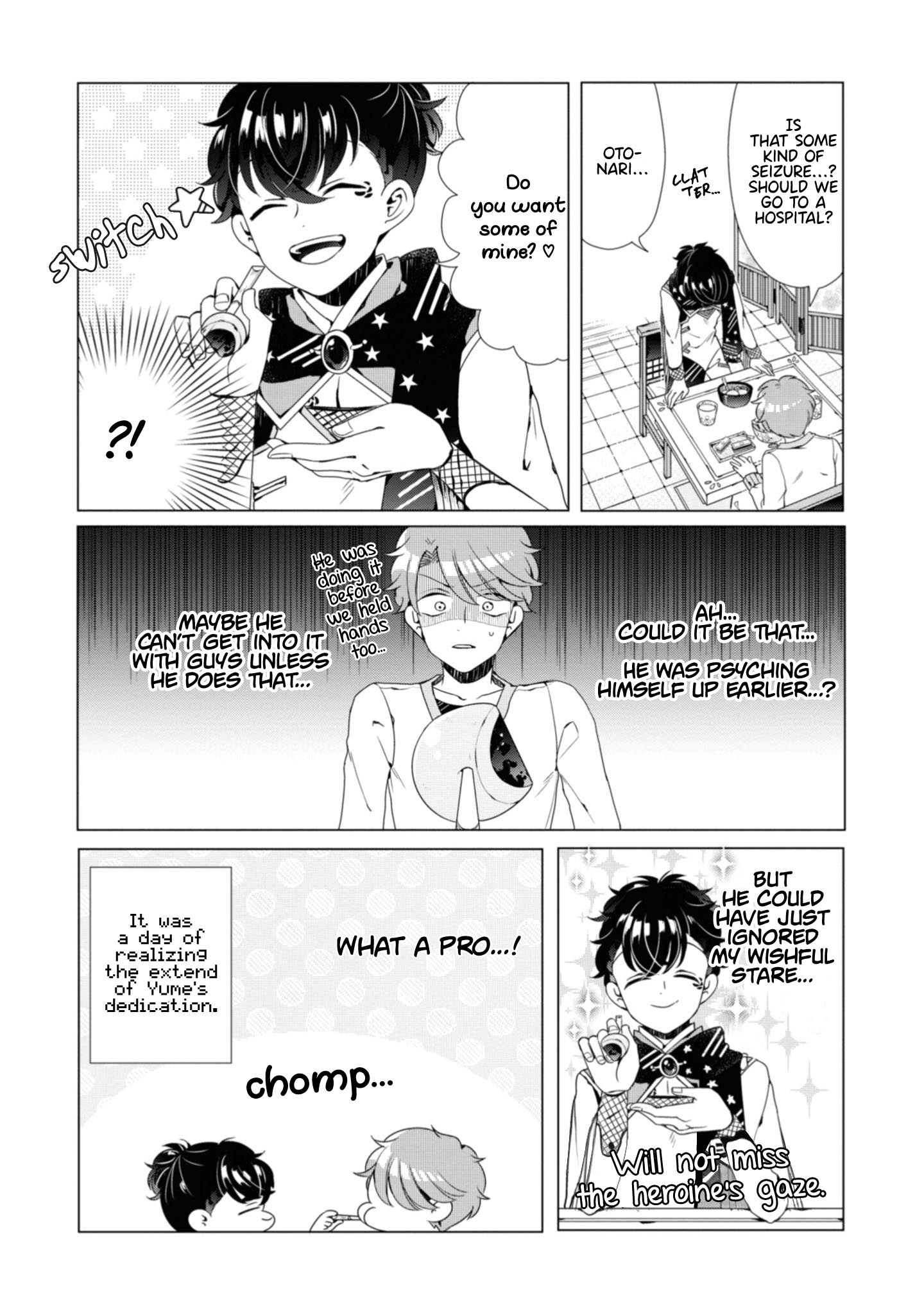 I ♂ Took A Trip To An Otome Game - Chapter 4: He Is A Pro! The Highly Knowledgeable Yume-Kun!