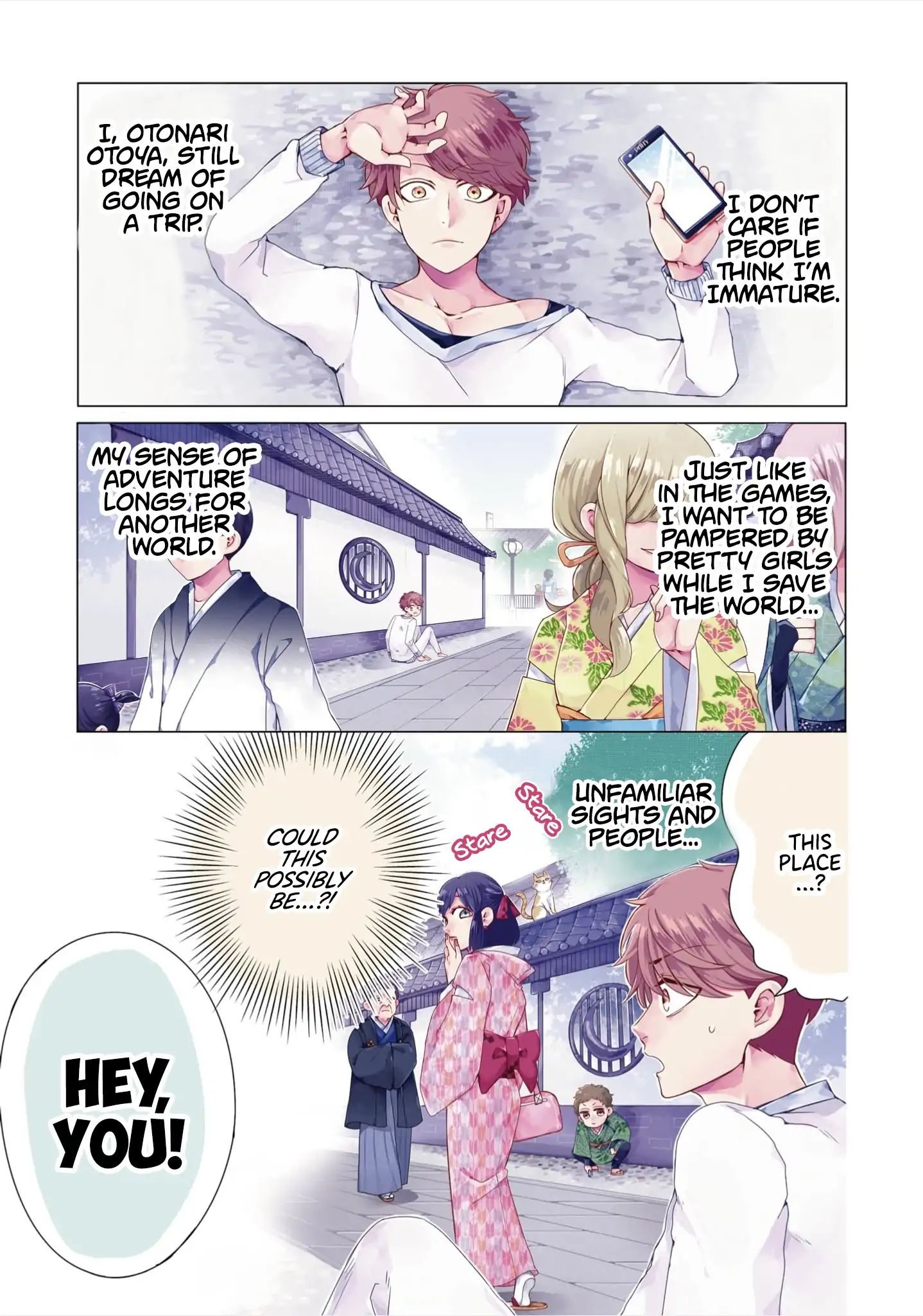 I ♂ Took A Trip To An Otome Game - Chapter 1: Is This My Shangri-La?!