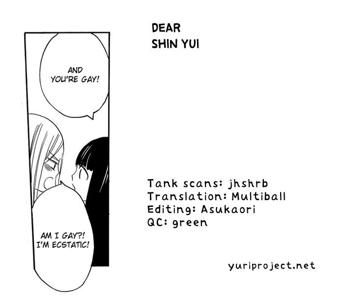 Dear...(Shin Yui) - Chapter 1