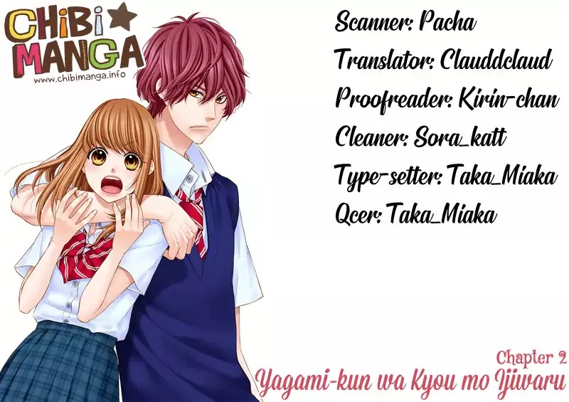 Yagami-Kun Wa, Kyou Mo Ijiwaru. - Chapter 2