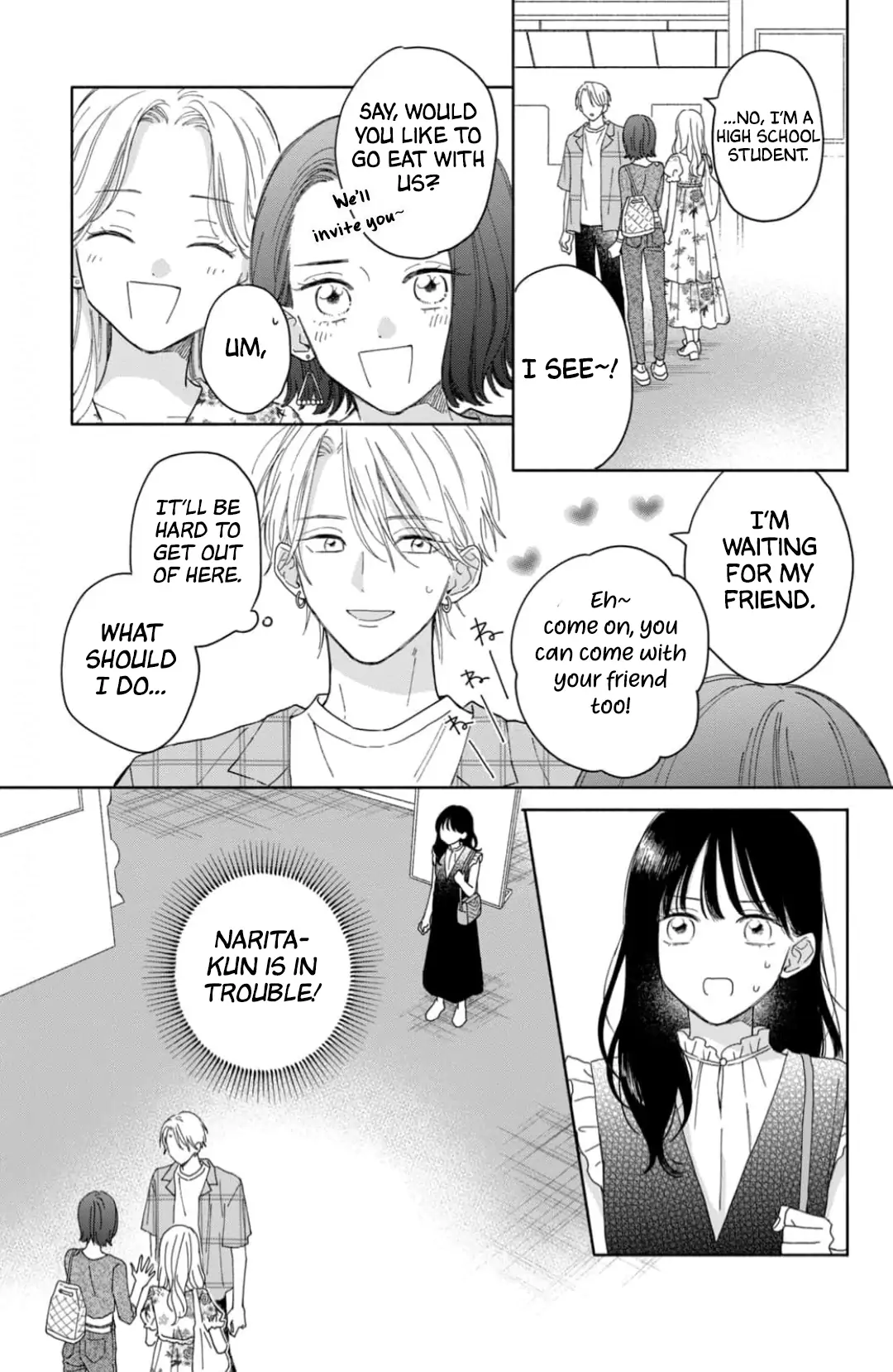 Narita-Kun Wo Semetai!! - Chapter 7