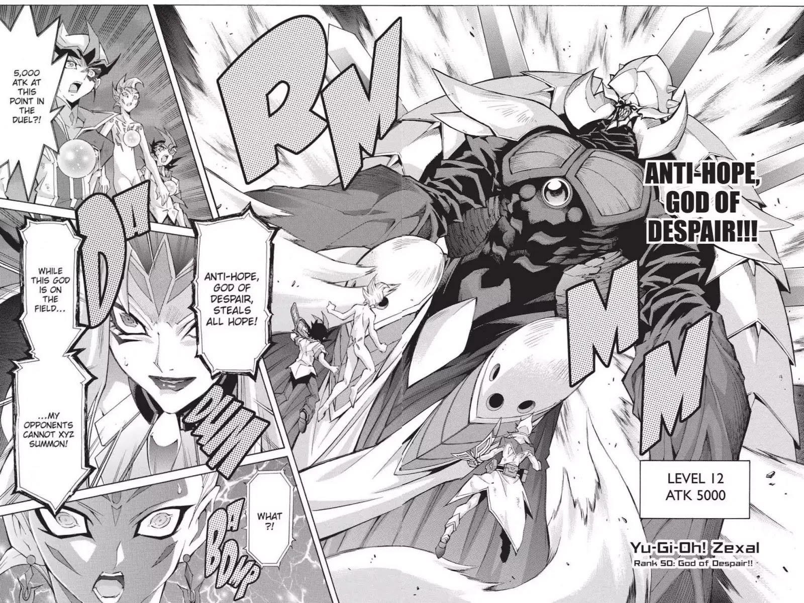 Yu-Gi-Oh! Zexal - Chapter 50: Vol.9 Rank 50: God Of Despair!!