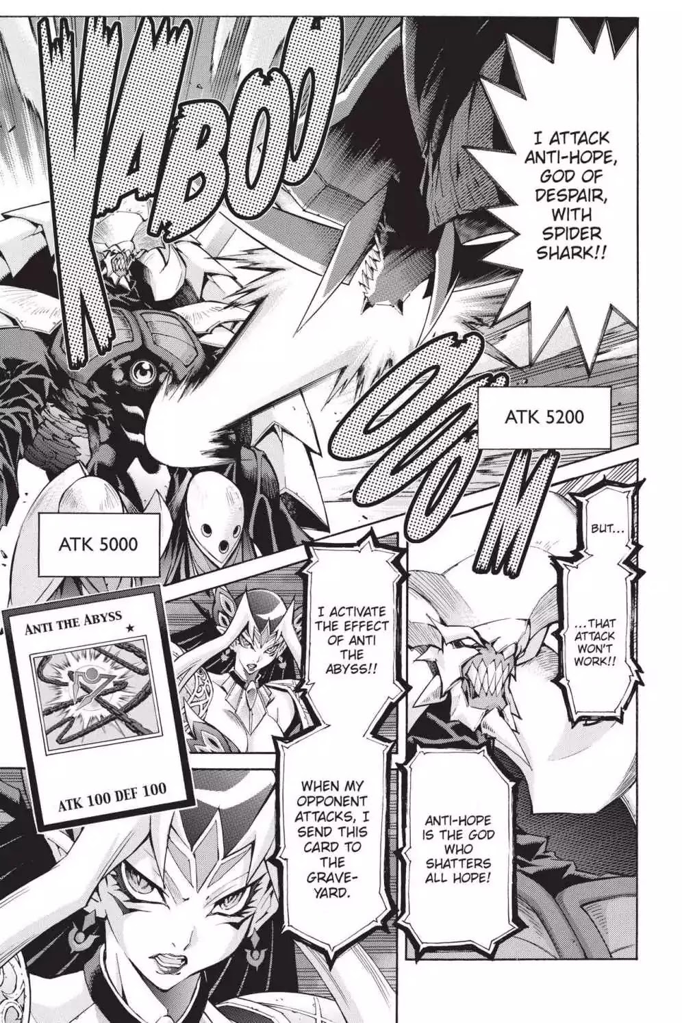 Yu-Gi-Oh! Zexal - Chapter 50: Vol.9 Rank 50: God Of Despair!!