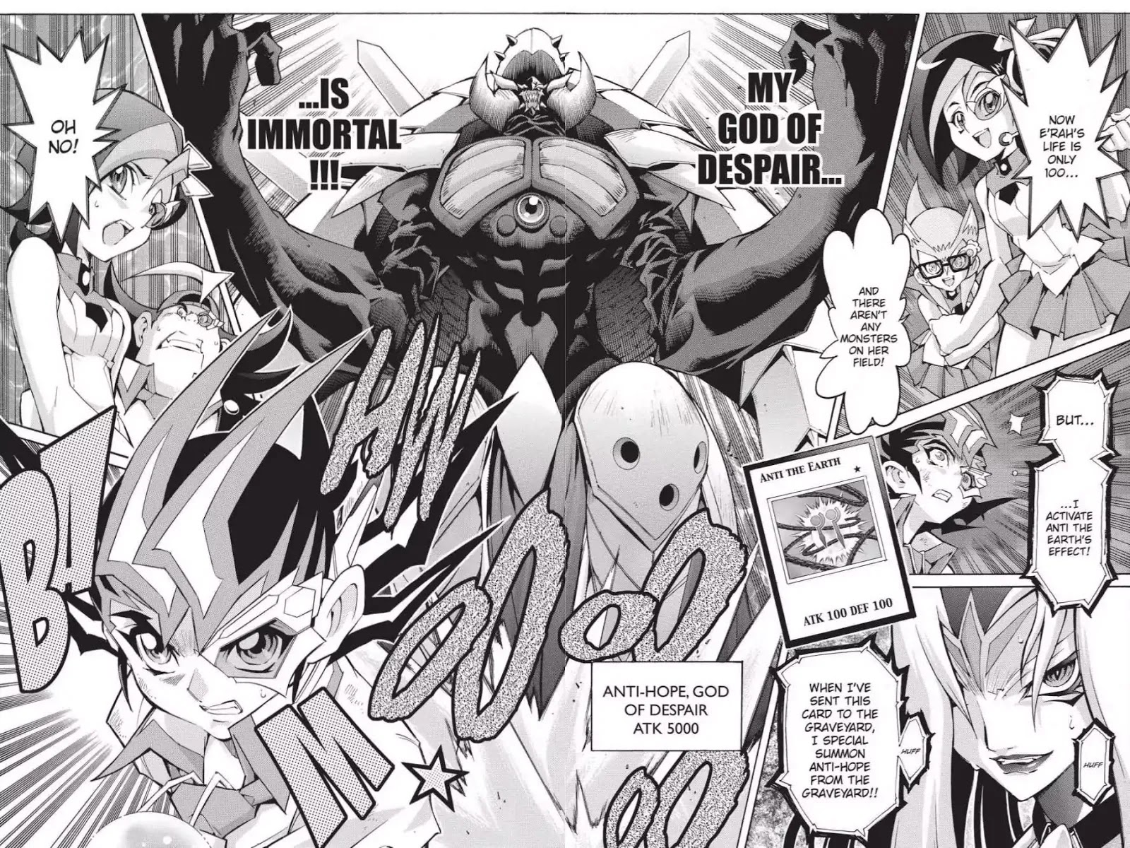 Yu-Gi-Oh! Zexal - Chapter 50: Vol.9 Rank 50: God Of Despair!!