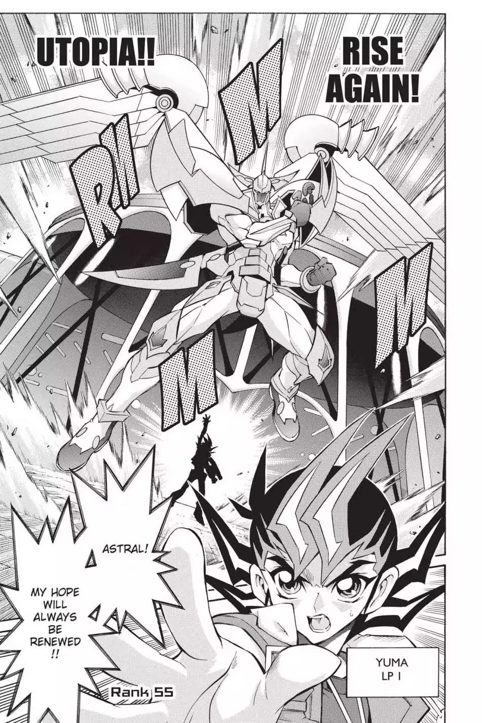 Yu-Gi-Oh! Zexal - Chapter 55: Vol.9 Rank 55: Yuma Jets!! [End]