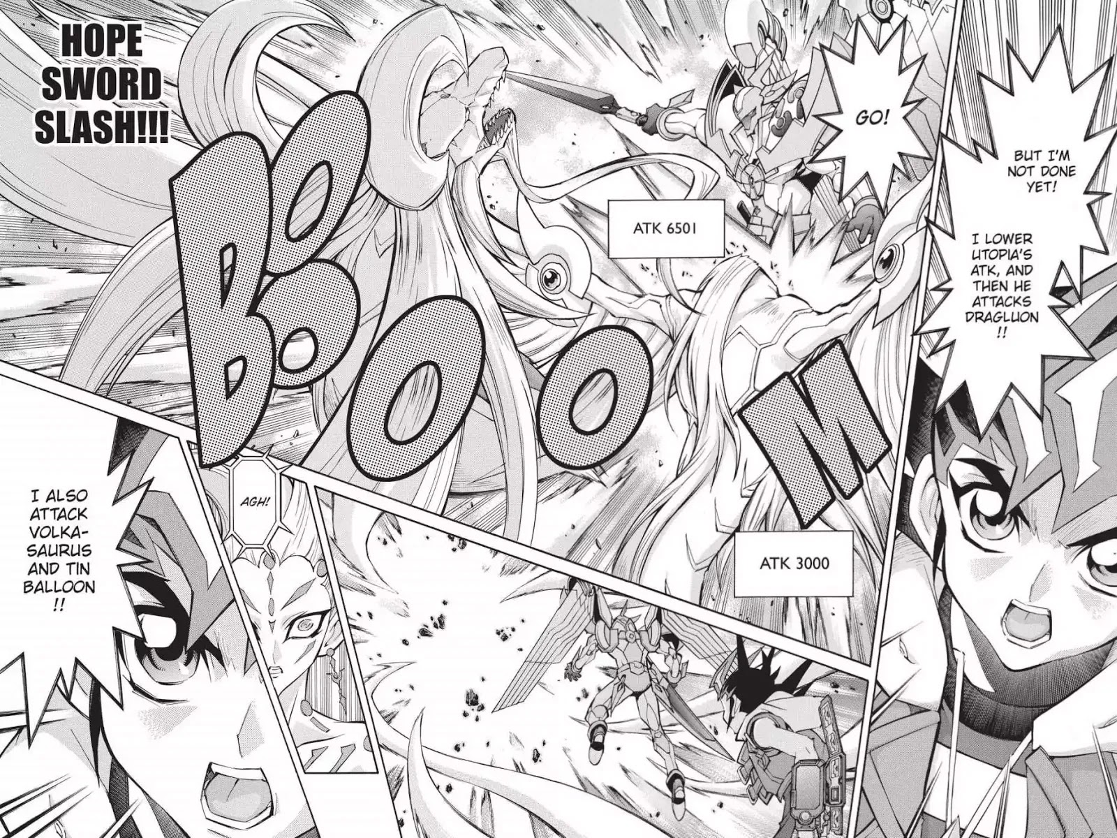 Yu-Gi-Oh! Zexal - Chapter 55: Vol.9 Rank 55: Yuma Jets!! [End]