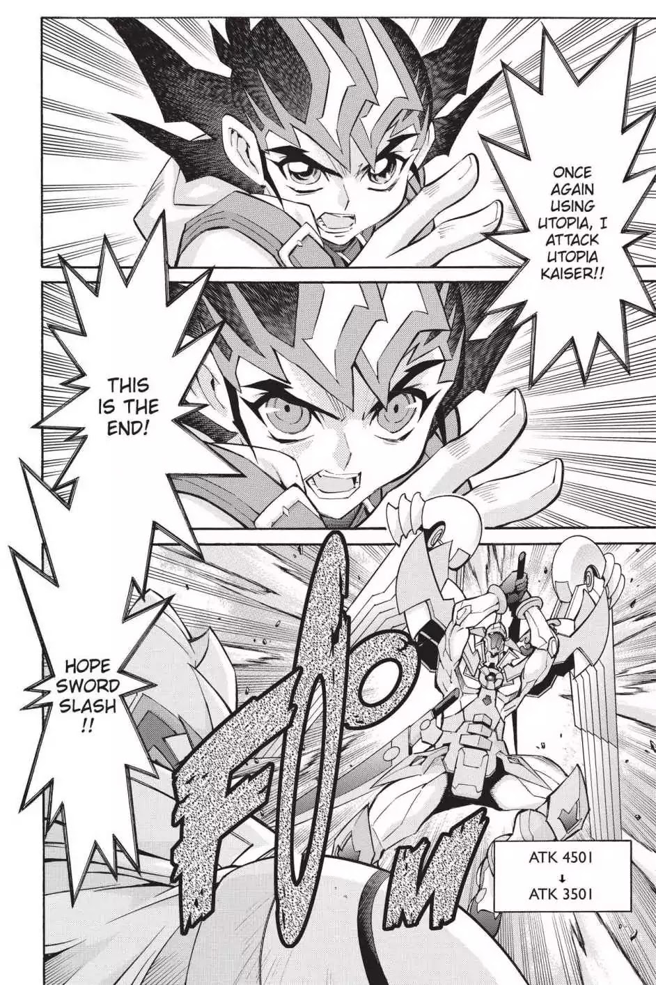 Yu-Gi-Oh! Zexal - Chapter 55: Vol.9 Rank 55: Yuma Jets!! [End]