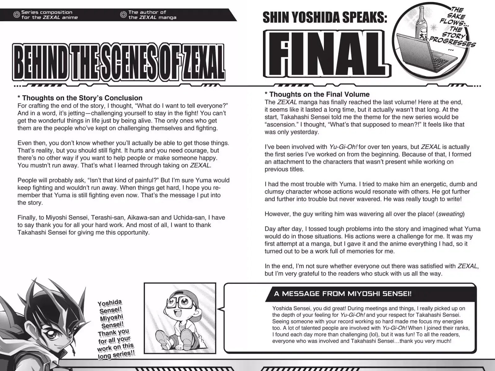 Yu-Gi-Oh! Zexal - Chapter 55: Vol.9 Rank 55: Yuma Jets!! [End]