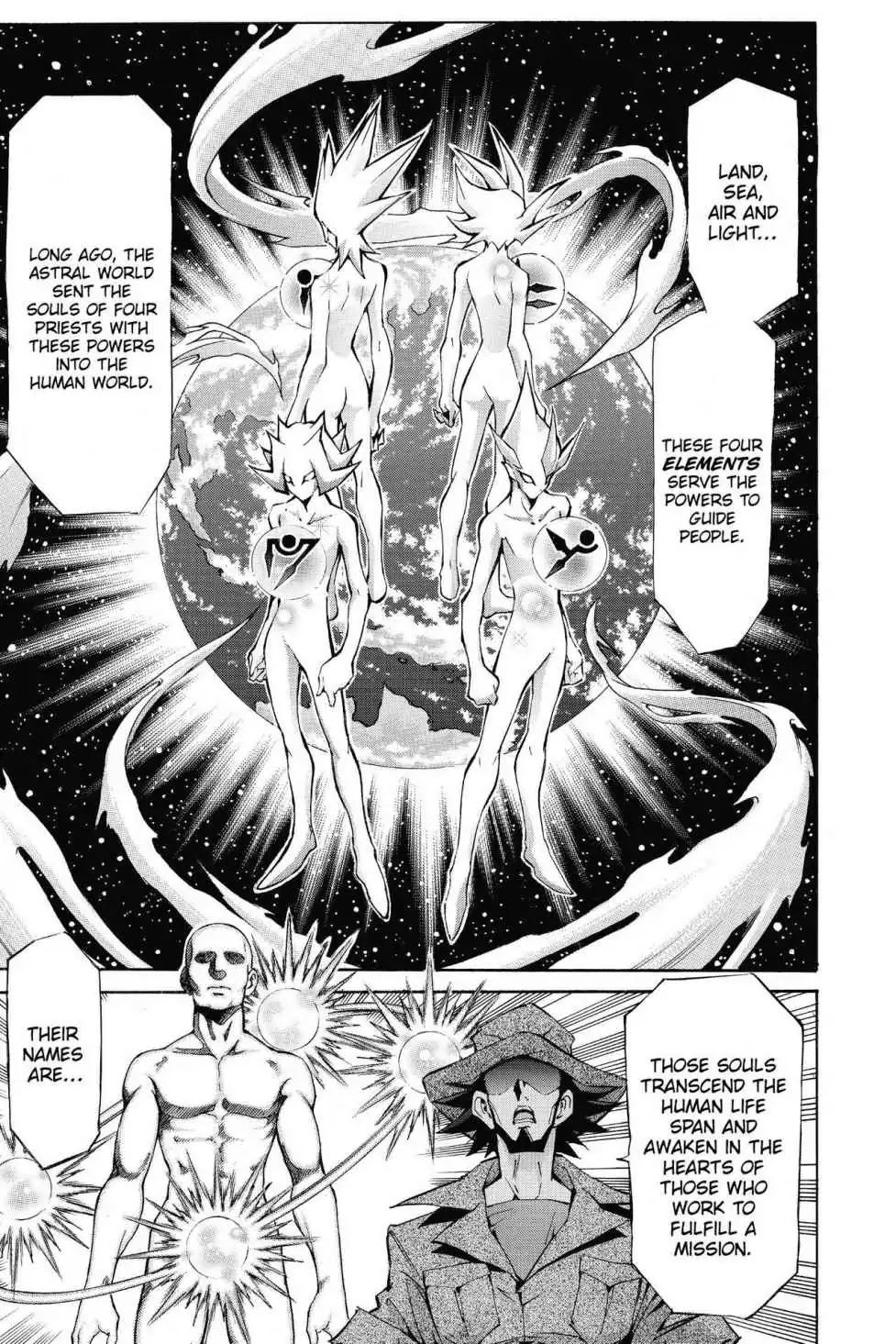 Yu-Gi-Oh! Zexal - Chapter 48: Vol.8 Rank 48: The Four Powers!!