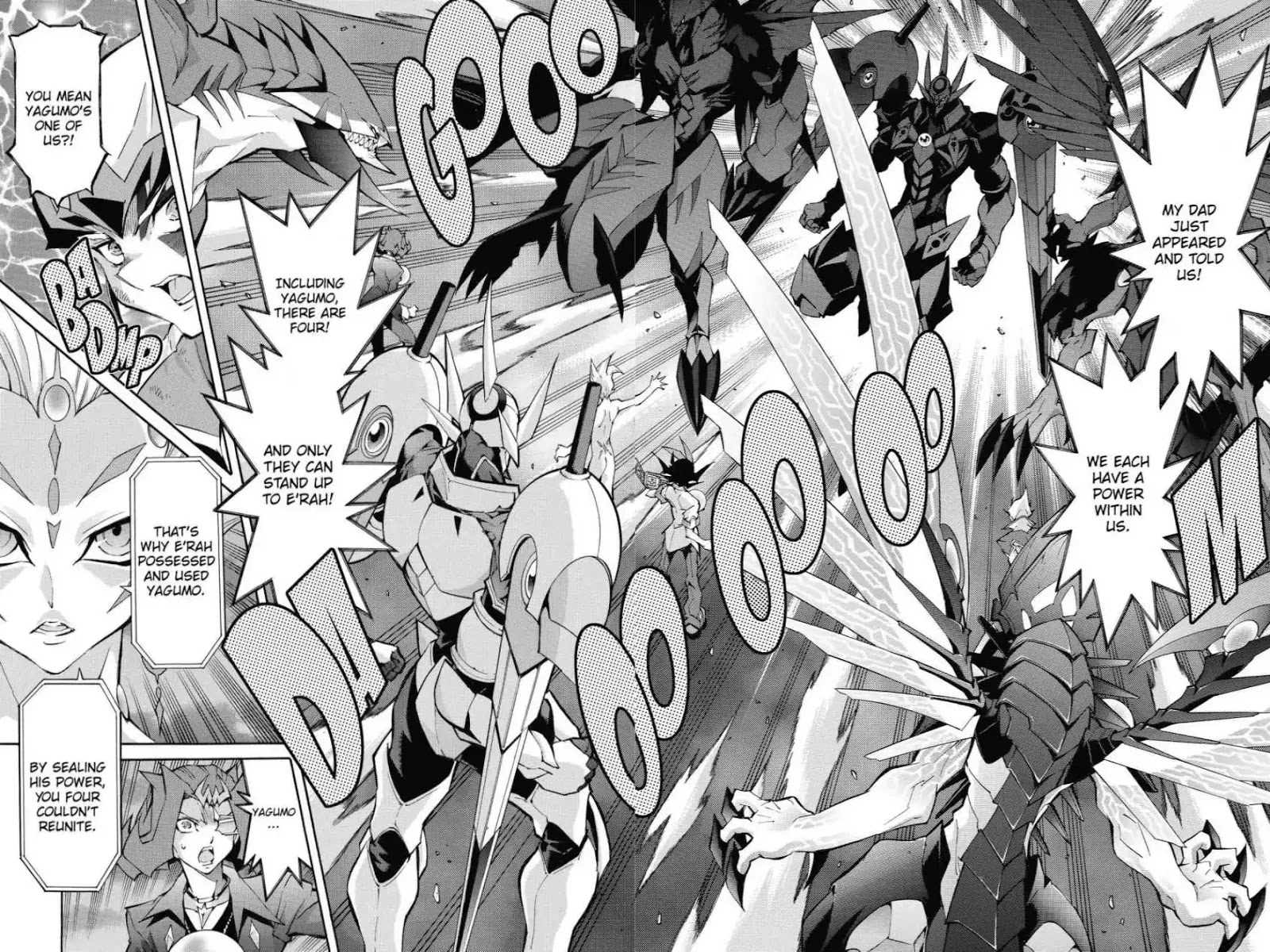 Yu-Gi-Oh! Zexal - Chapter 48: Vol.8 Rank 48: The Four Powers!!