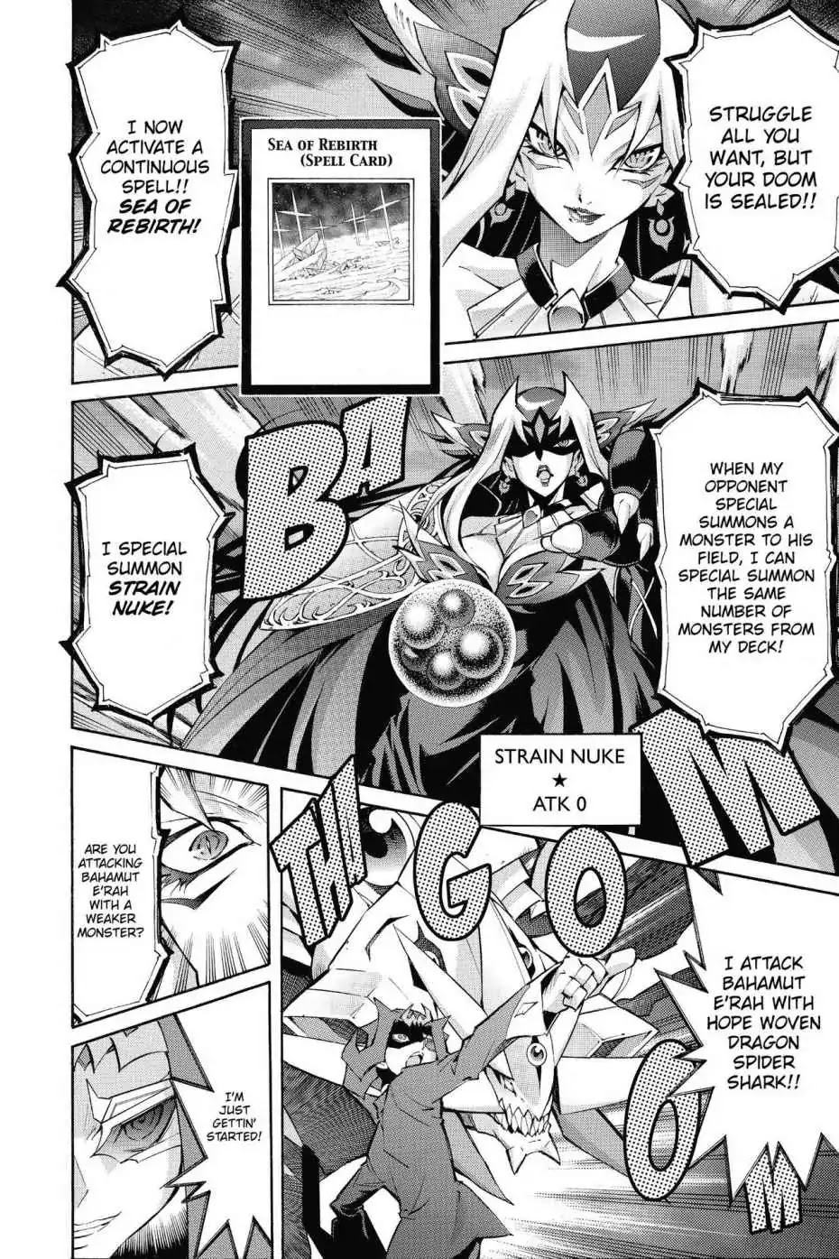 Yu-Gi-Oh! Zexal - Chapter 48: Vol.8 Rank 48: The Four Powers!!