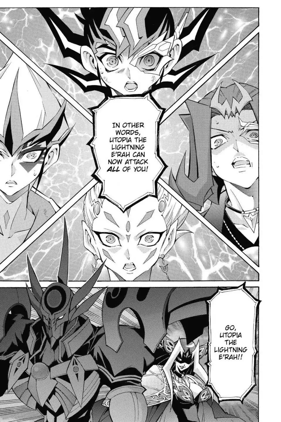 Yu-Gi-Oh! Zexal - Chapter 48: Vol.8 Rank 48: The Four Powers!!