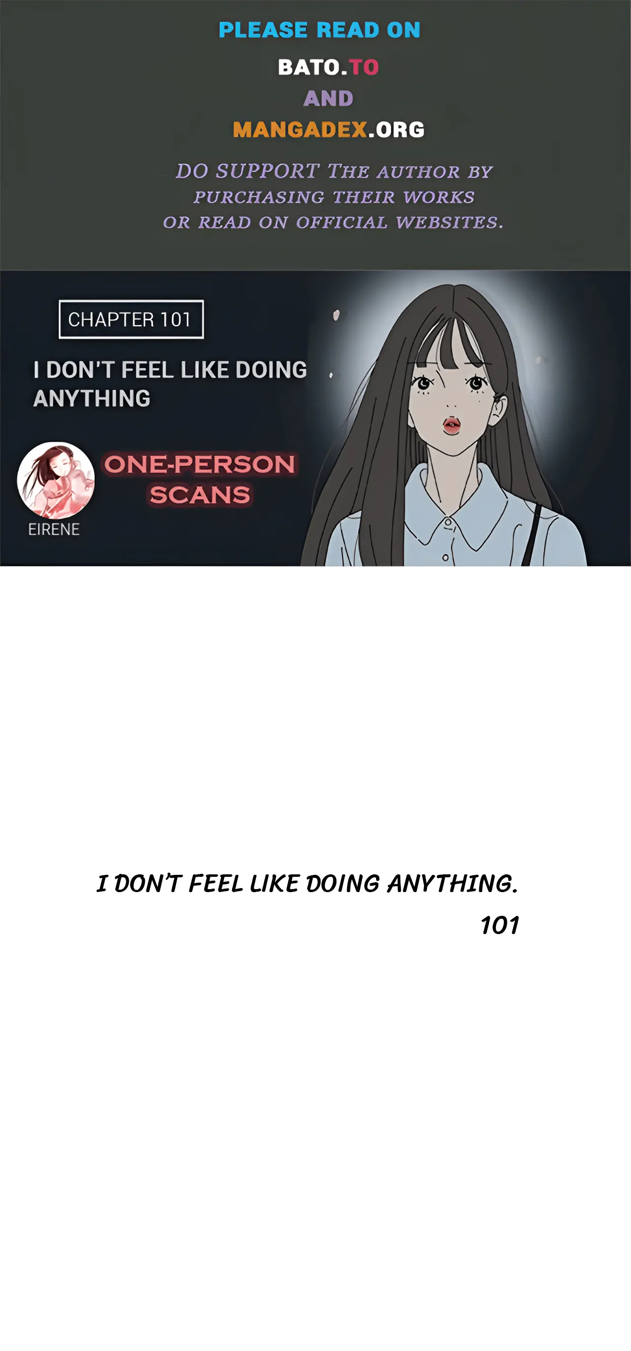 I Don't Feel Like Doing Anything - Chapter 101