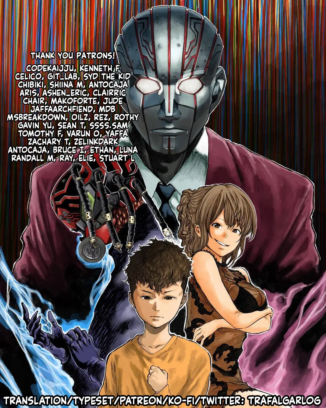 There Is No True Peace In This World -Shin Kamen Rider Shocker Side- - Vol.7 Chapter 62: You Old Bat