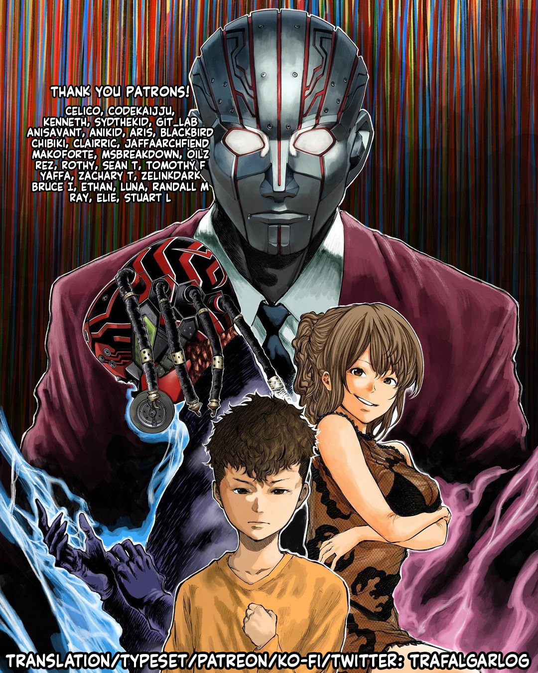 There Is No True Peace In This World -Shin Kamen Rider Shocker Side- - Vol.5 Chapter 40: Thanks To You