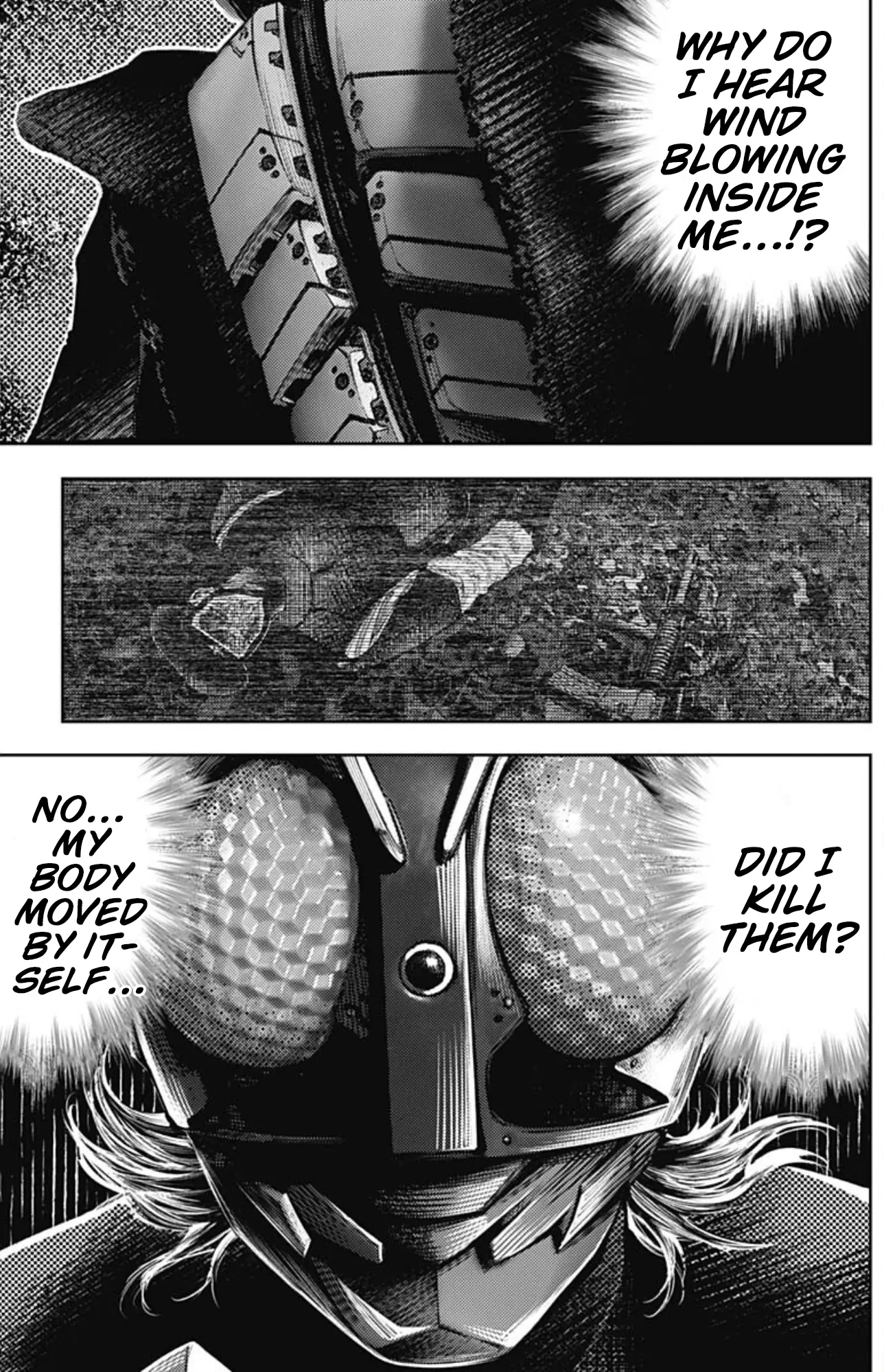 There Is No True Peace In This World -Shin Kamen Rider Shocker Side- - Vol.7 Chapter 57: Grasshopper-Aug