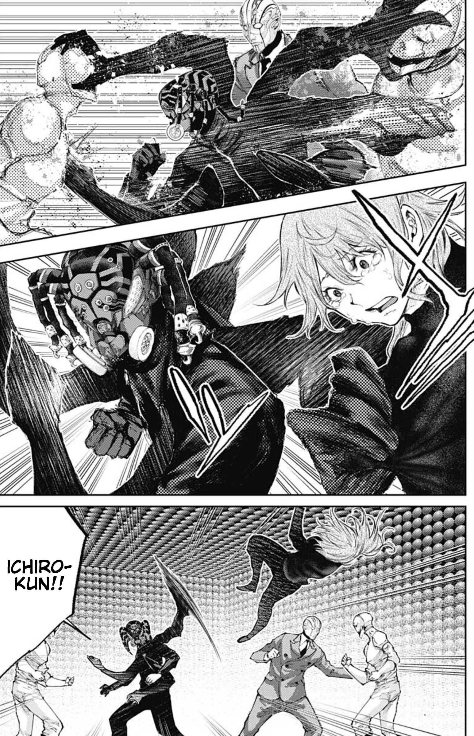 There Is No True Peace In This World -Shin Kamen Rider Shocker Side- - Vol.3 Chapter 27: The Body Moves On Its Own...