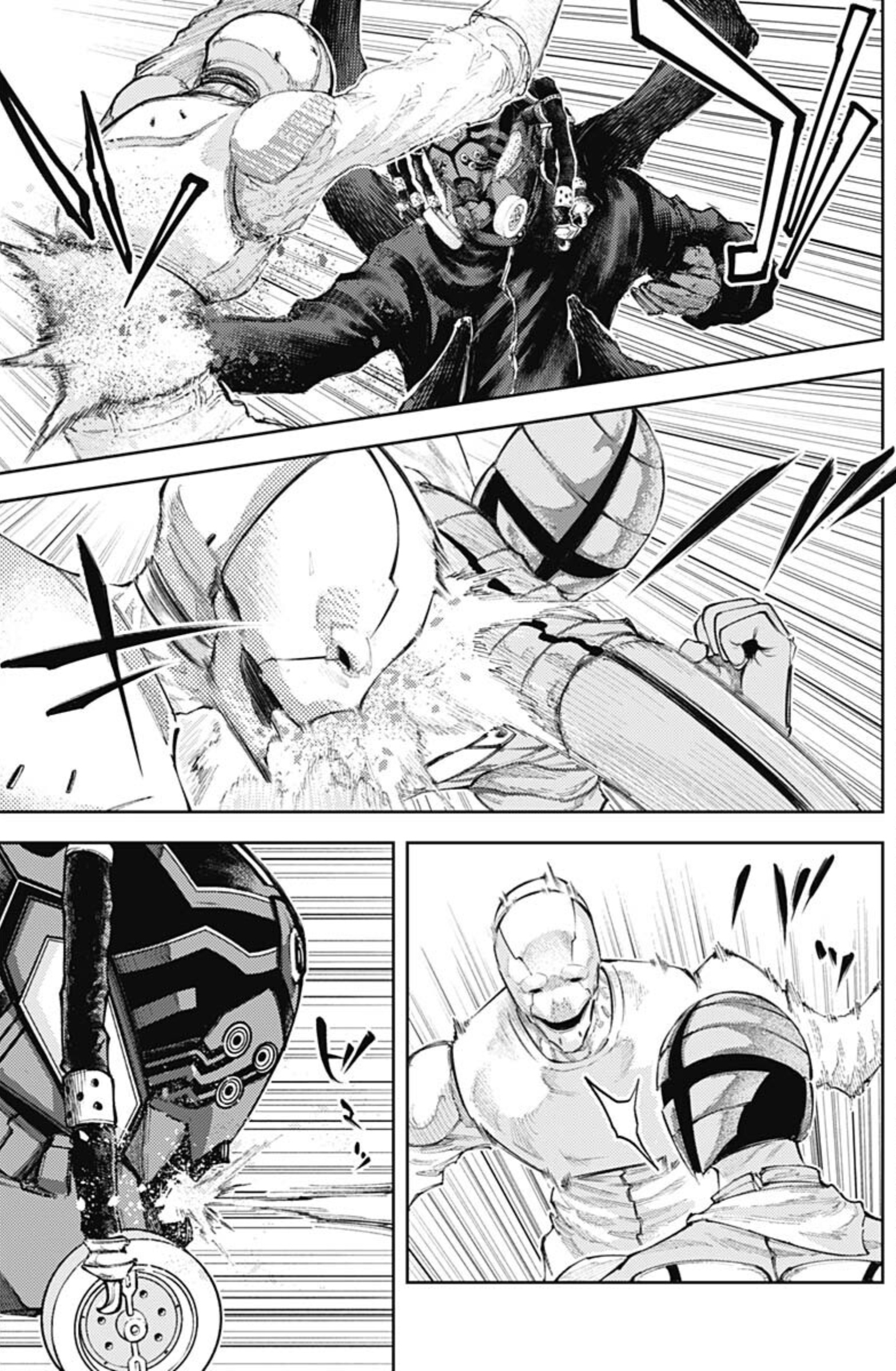 There Is No True Peace In This World -Shin Kamen Rider Shocker Side- - Vol.3 Chapter 28: Give It To Us