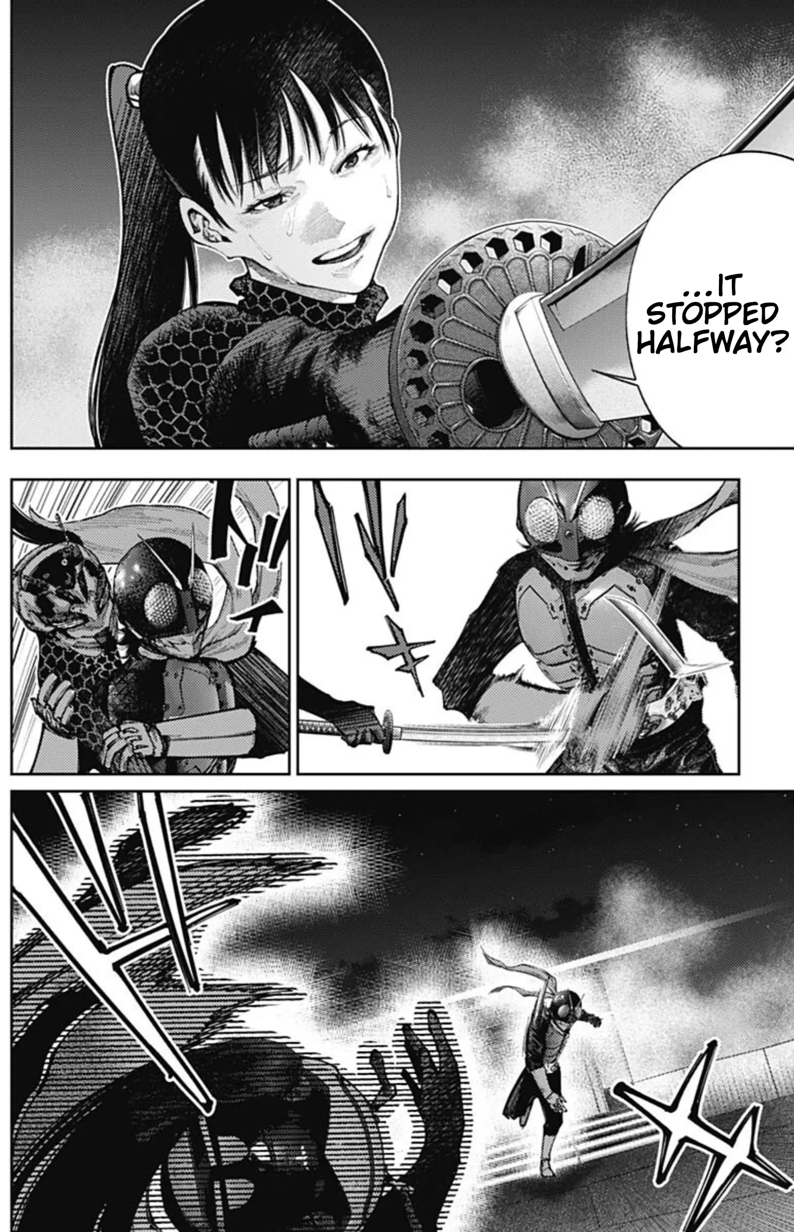 There Is No True Peace In This World -Shin Kamen Rider Shocker Side- - Vol.8 Chapter 73: Please, Ruriko!