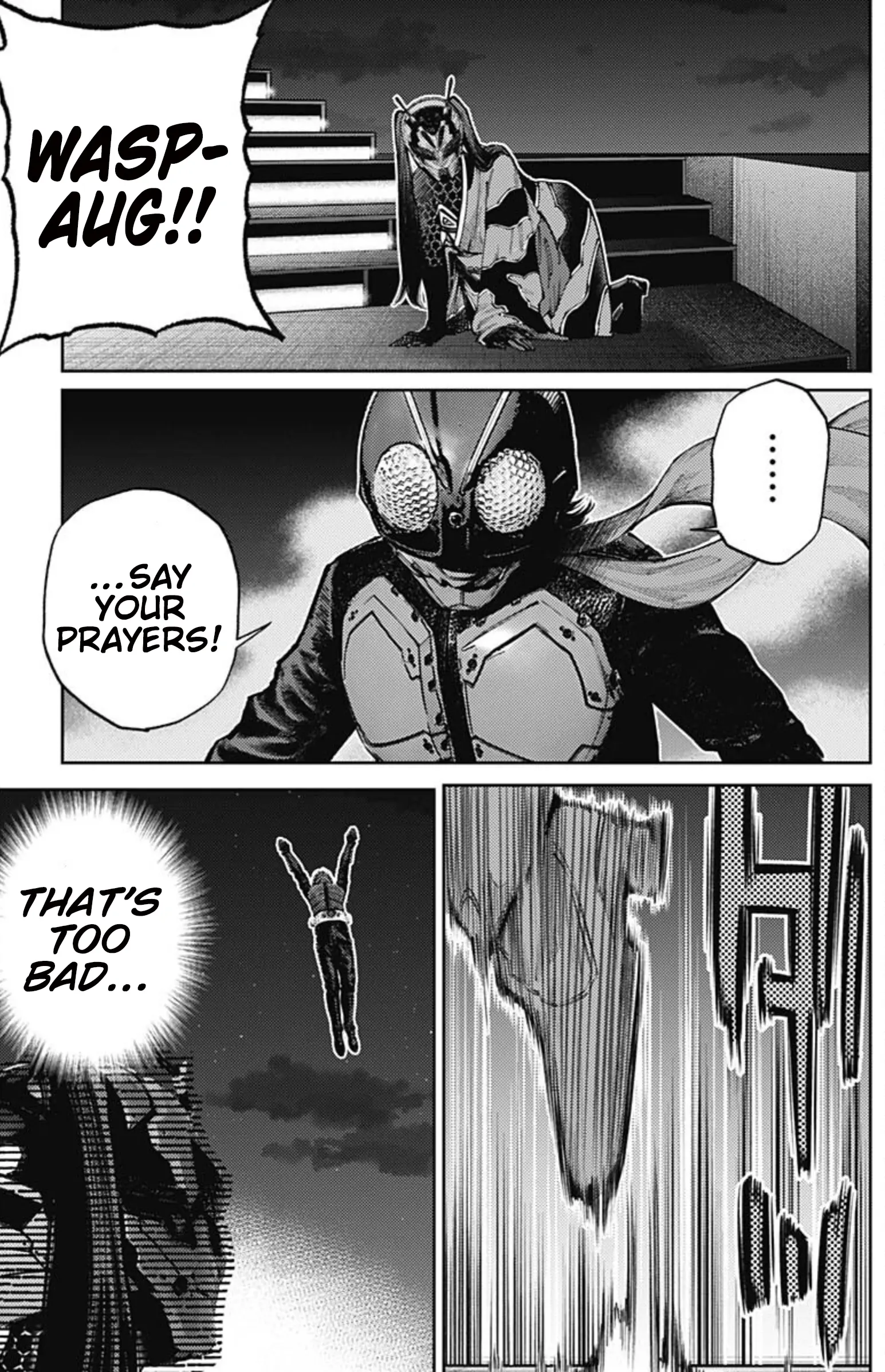 There Is No True Peace In This World -Shin Kamen Rider Shocker Side- - Vol.8 Chapter 73: Please, Ruriko!