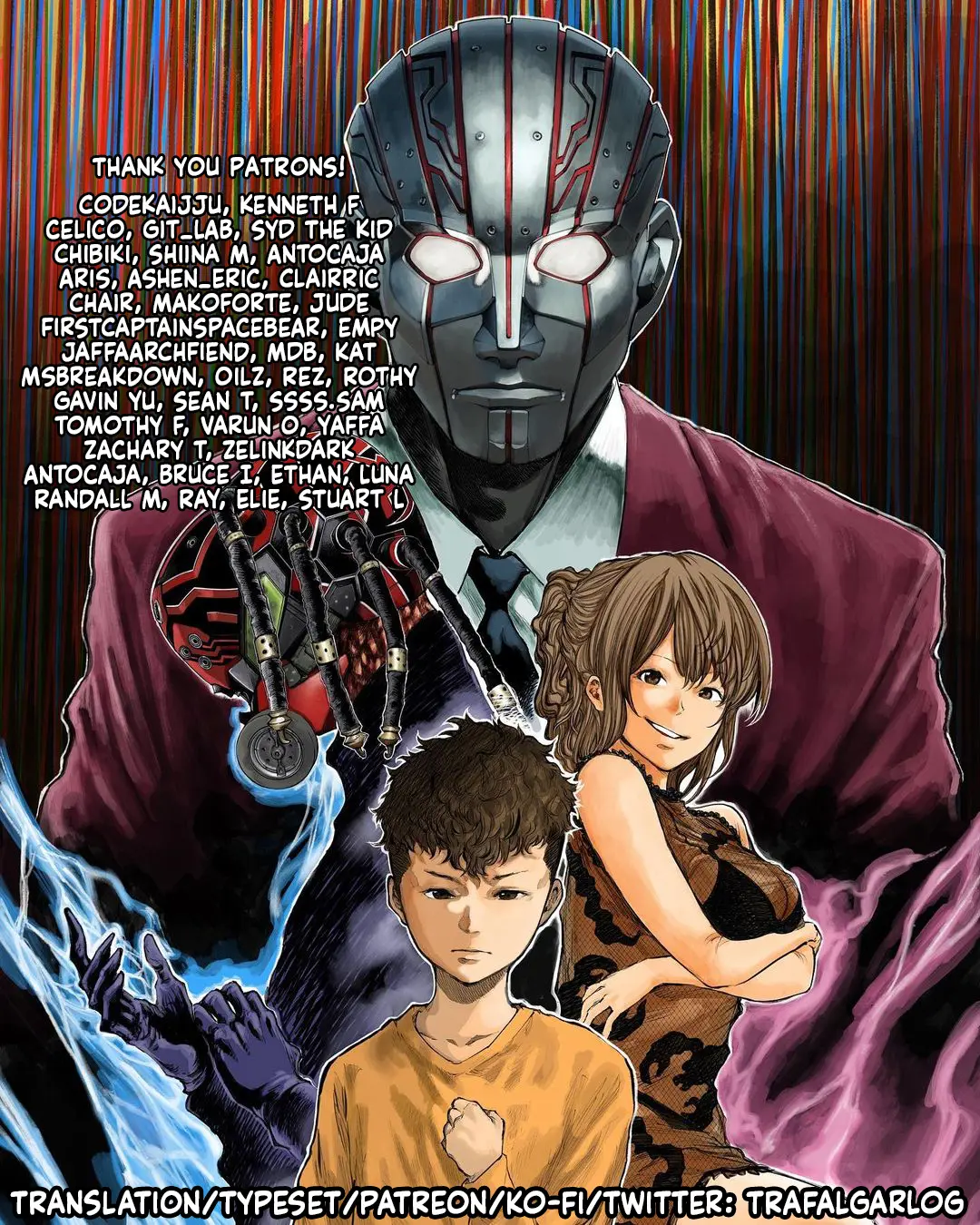 There Is No True Peace In This World -Shin Kamen Rider Shocker Side- - Vol.8 Chapter 74: Are You Happy?