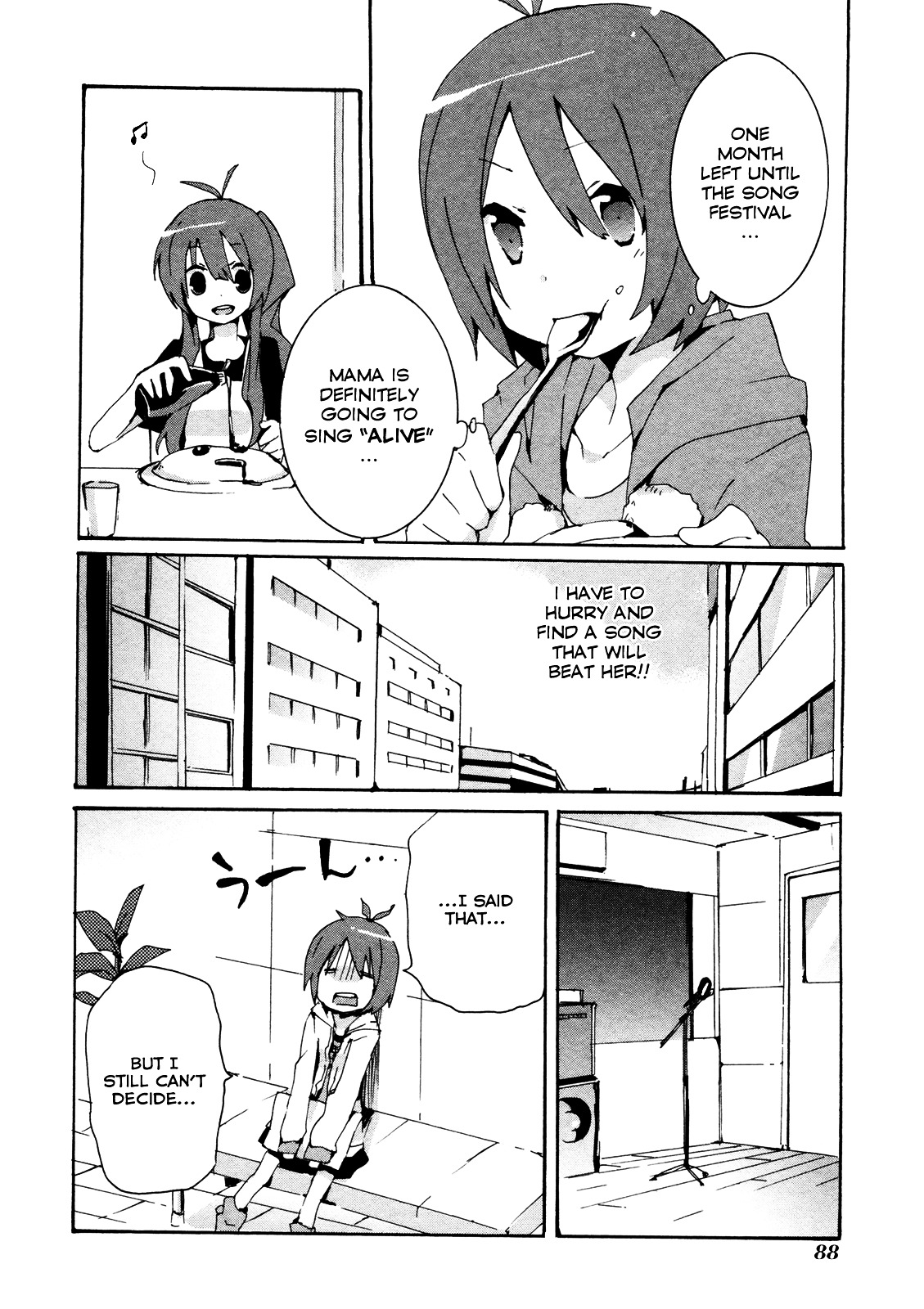 Idolm@Ster Dearly Stars: Splash Red - Vol.3 Chapter 16 : Step 16 - Finding A Signature Song