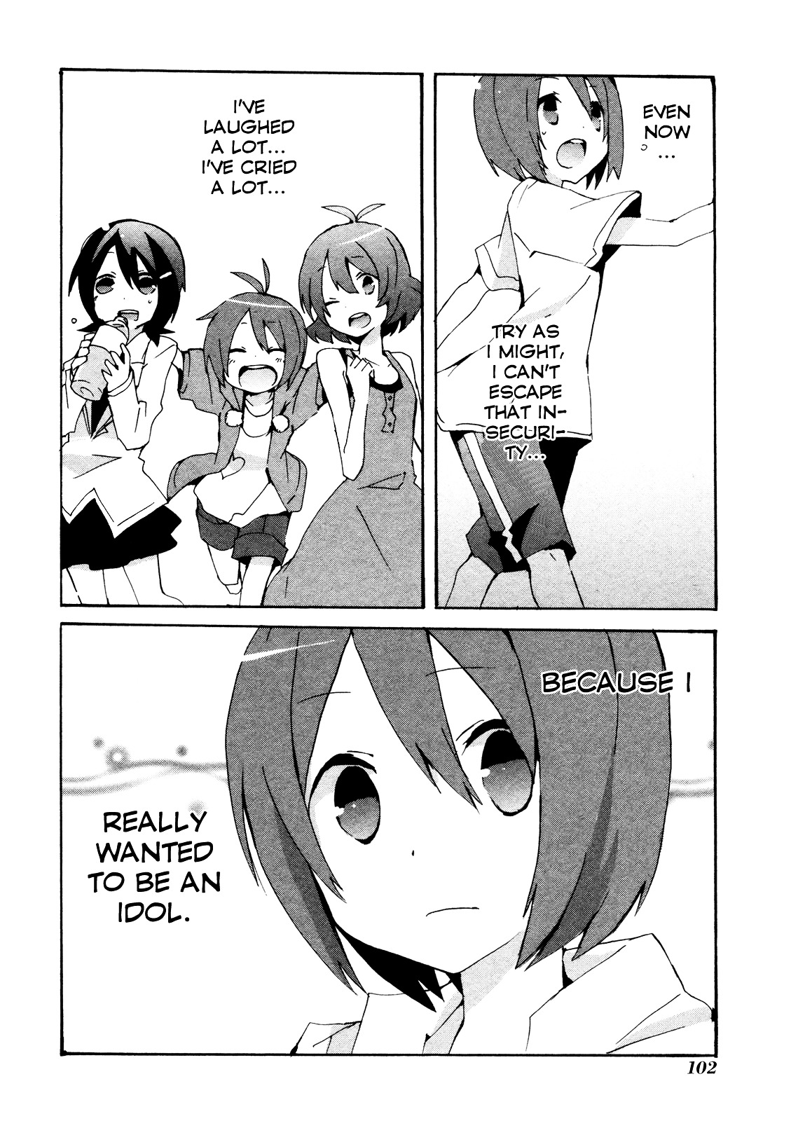 Idolm@Ster Dearly Stars: Splash Red - Vol.3 Chapter 16 : Step 16 - Finding A Signature Song