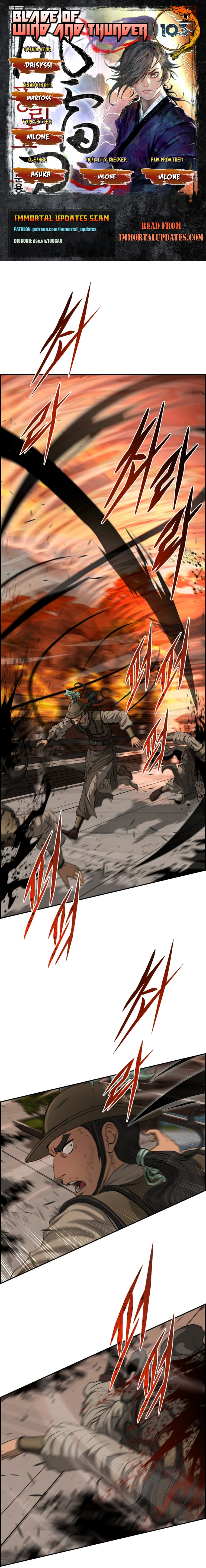 Blade Of Wind And Thunder - Chapter 103