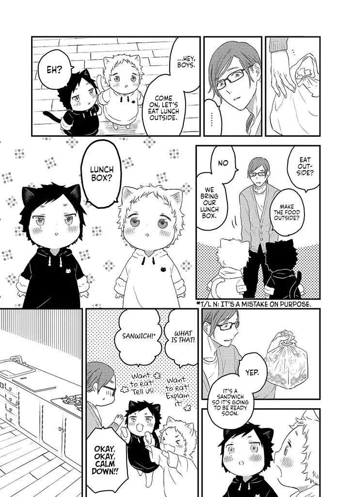 Boku To Futari No Shiro Kuro Gohan - Chapter 2: Soft Fluffy Sandwich