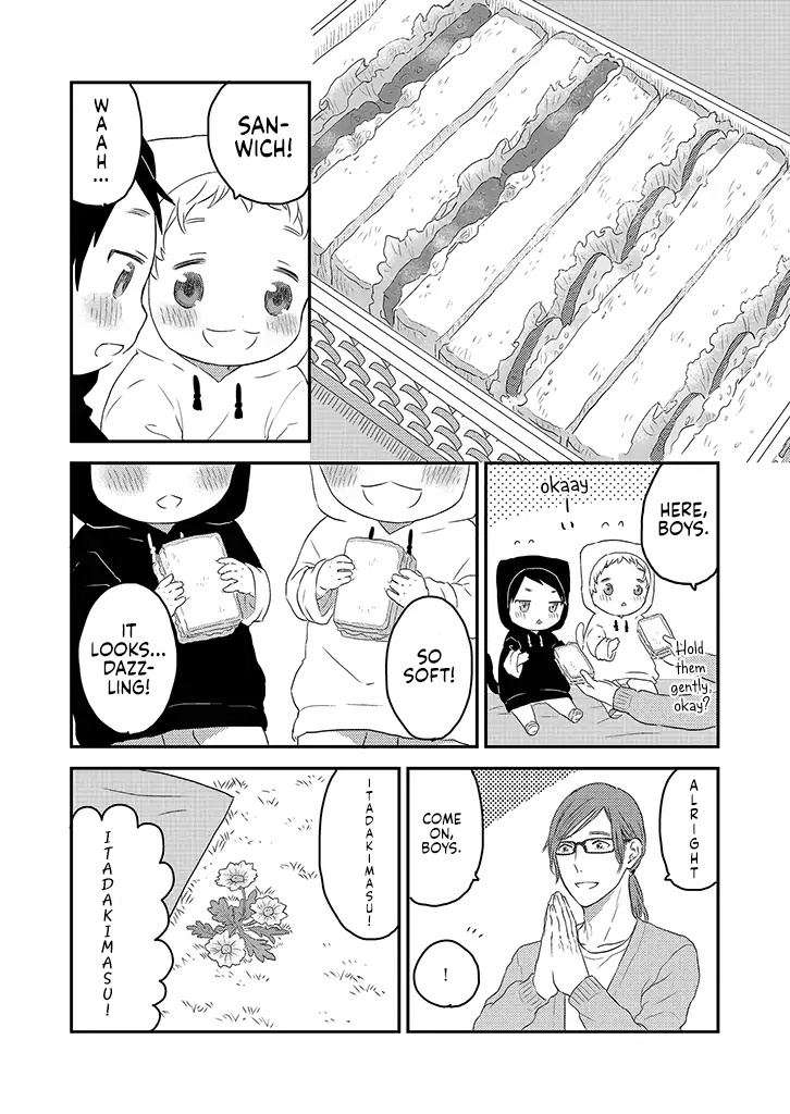 Boku To Futari No Shiro Kuro Gohan - Chapter 2: Soft Fluffy Sandwich