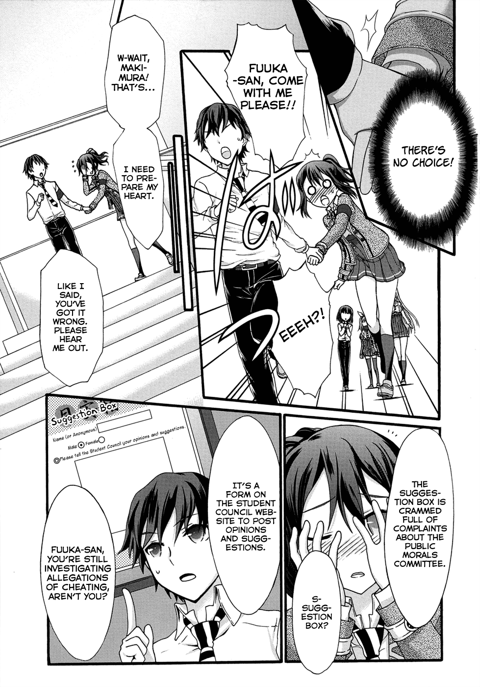 Seitokai Tantei Kirika - Vol.8 Chapter 31: Trust