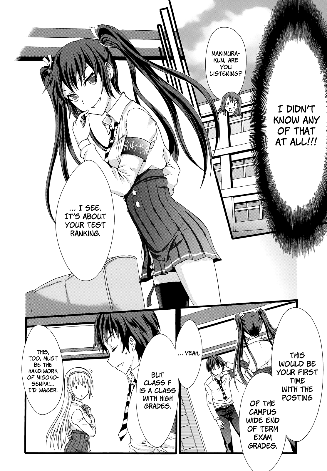 Seitokai Tantei Kirika - Vol.8 Chapter 30: Love Comedy